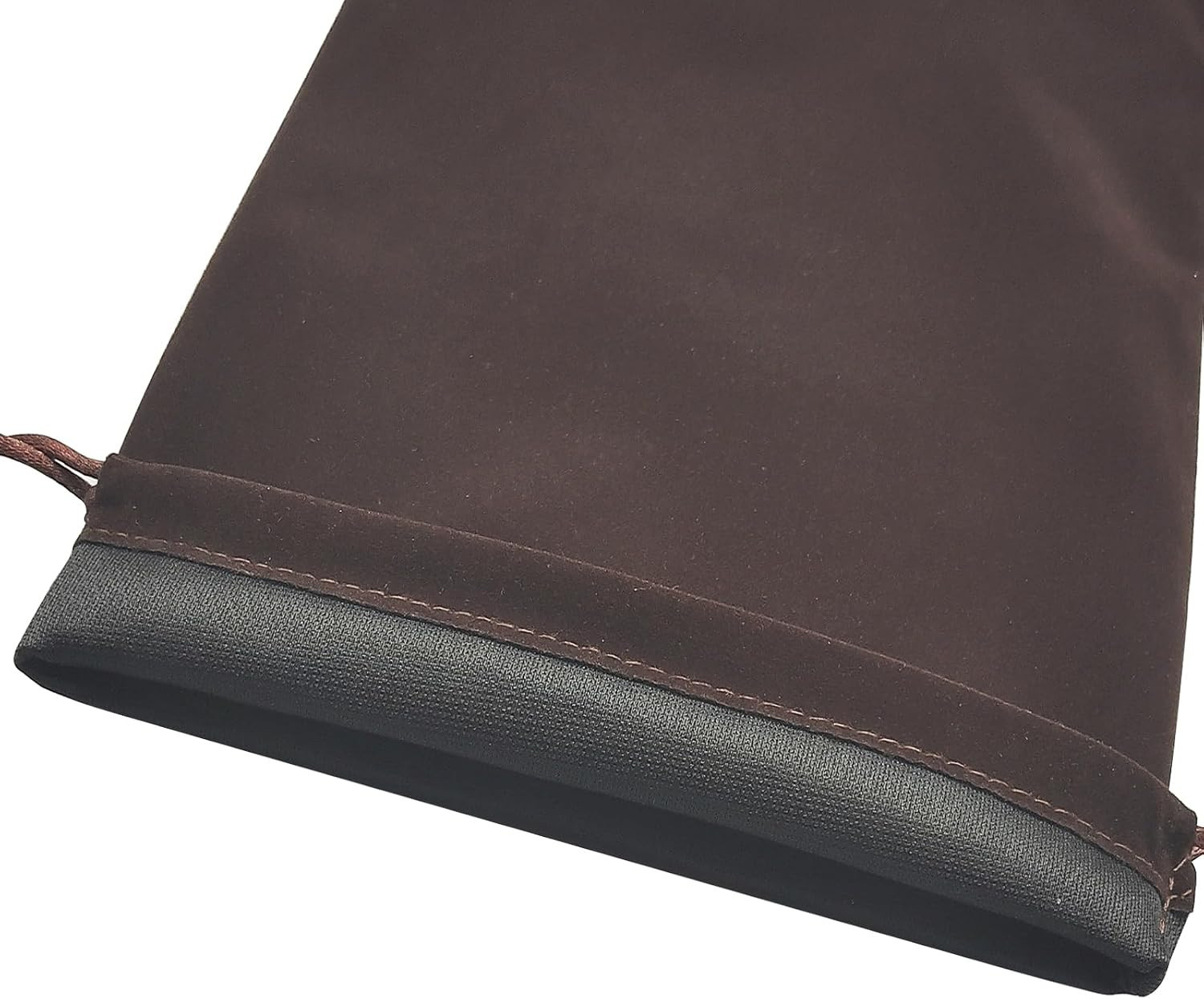 Brown Velvet Cremains Urn Bag for Human Ashes – for Use inside the Urn – Size 10