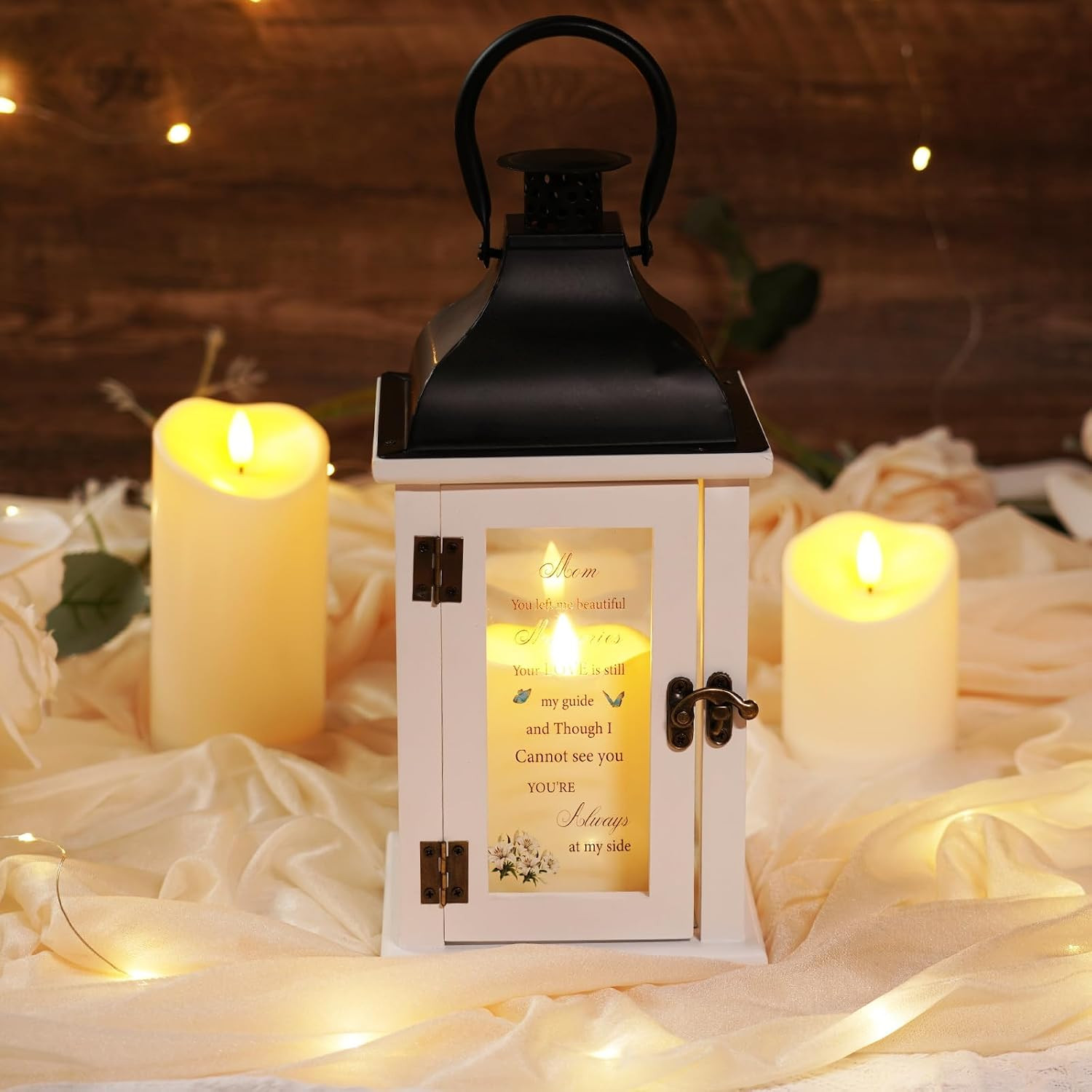Homemory Memorial Lantern Bereavement Sympathy Gift for Loss of Loved One, Remem