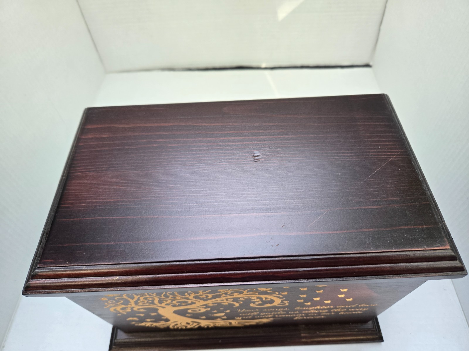 Cremation Memorial Urns for Human Ashes Adult Male Female Wooden Urns Box Casket