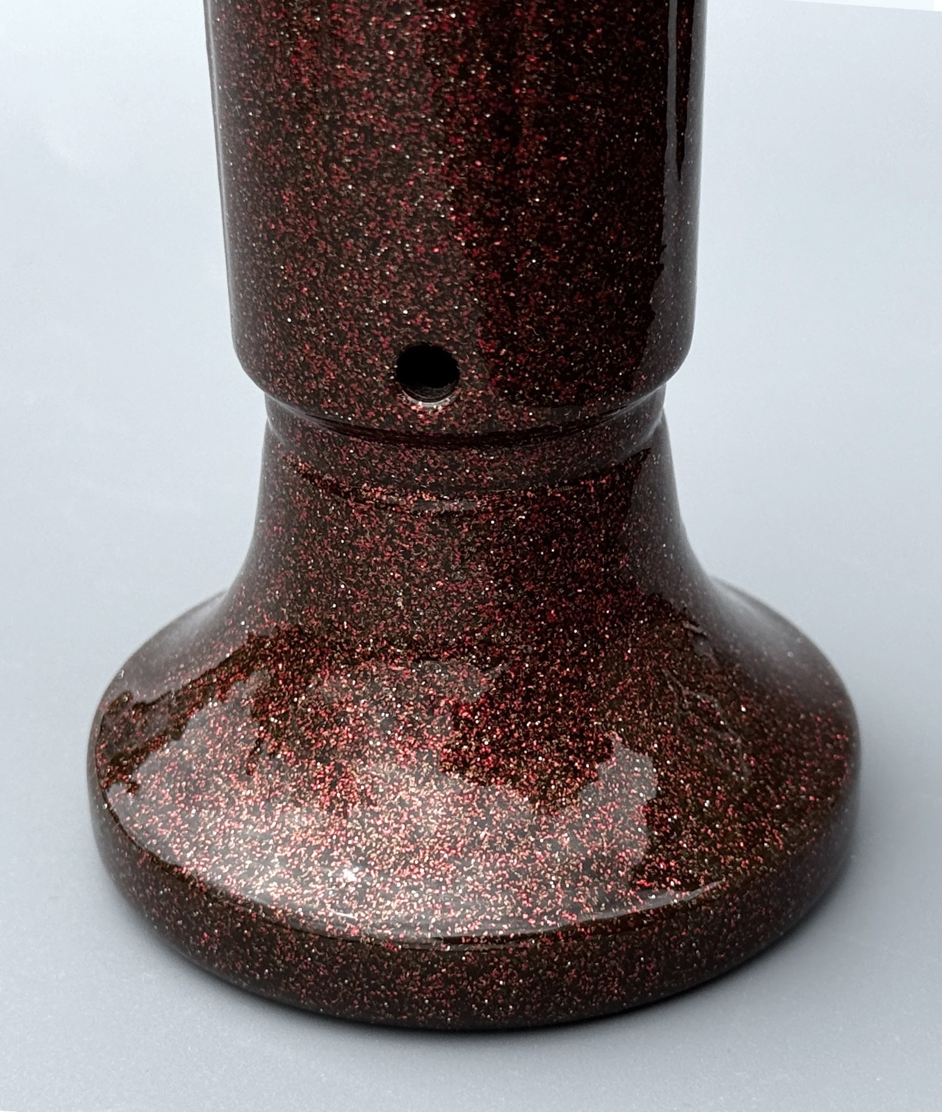 Memorial Flower Vase for Grave Headstone, Heavy Duty Metal — 2 Attach. Options