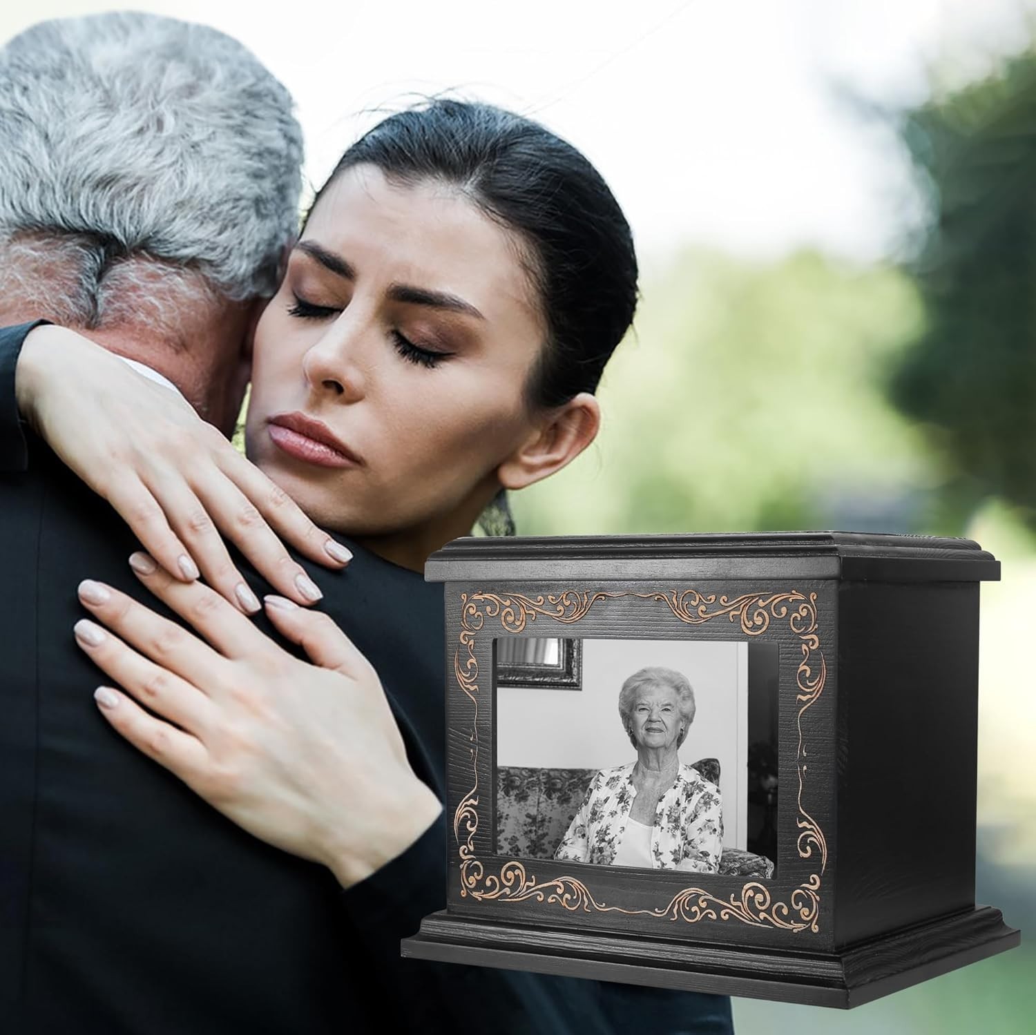 Cremation Urns for Human Ashes Adult Male or Female, Funeral Memorial Urns fo…