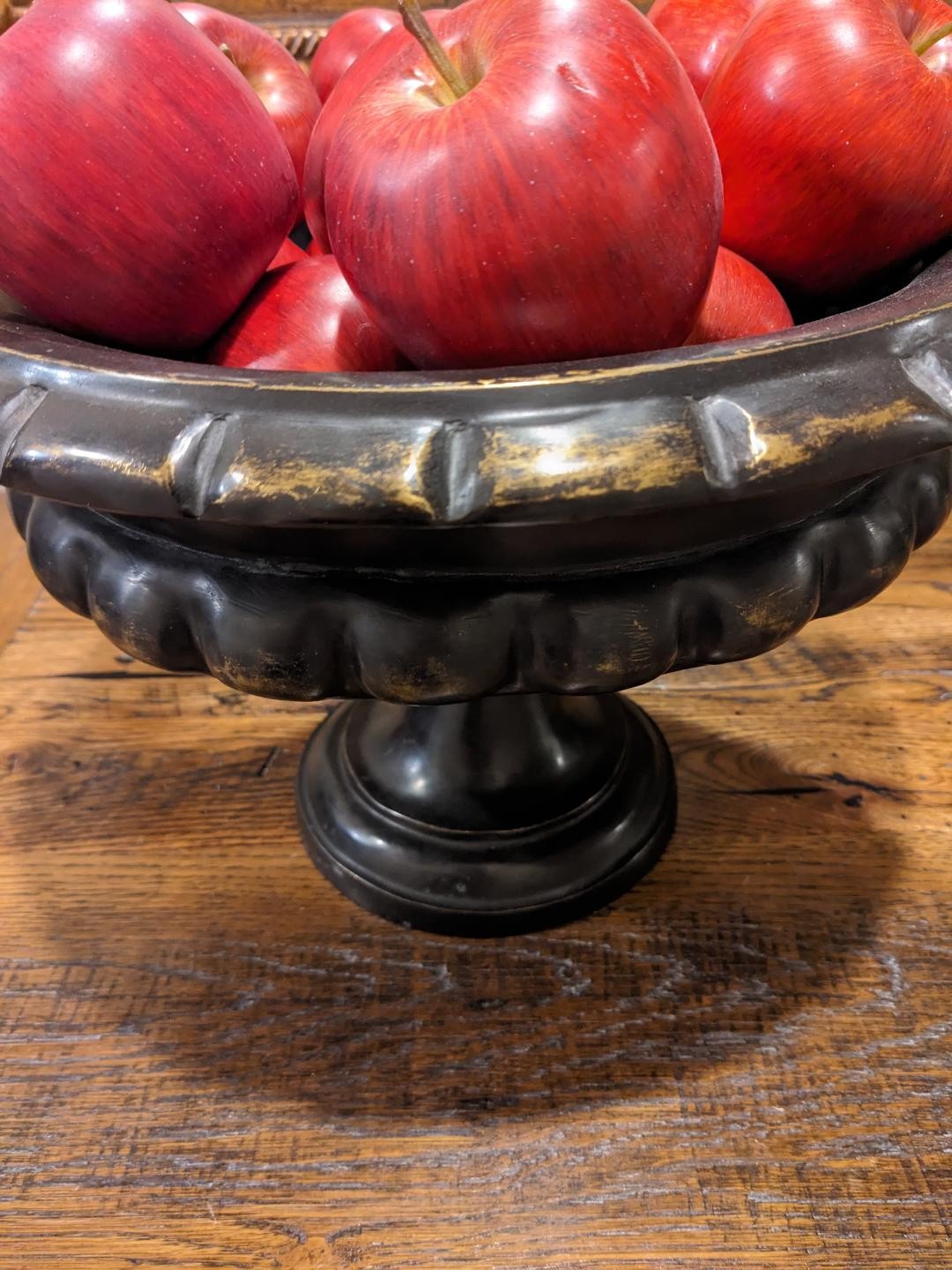 Urns with Apples-15″H X 12″ Bronze
