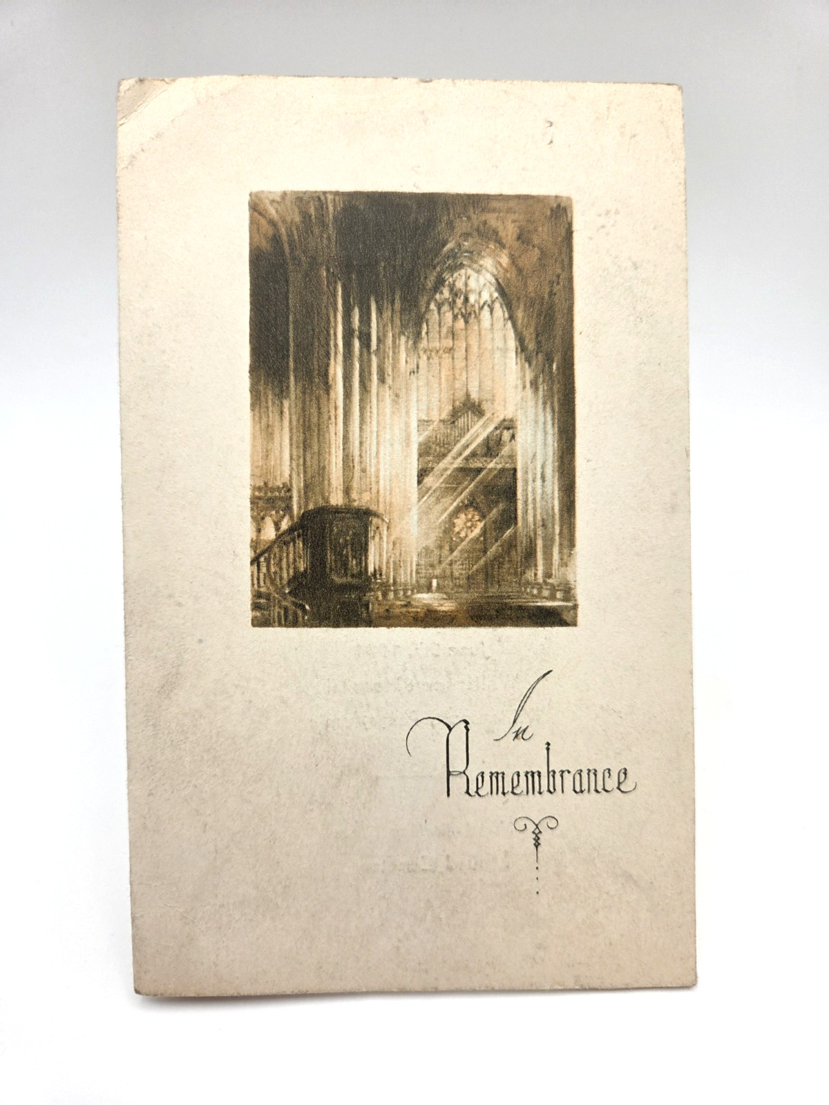 Vintage 1944 Funeral Remembrance Pamphlet | John Lenker of Shamokin PA