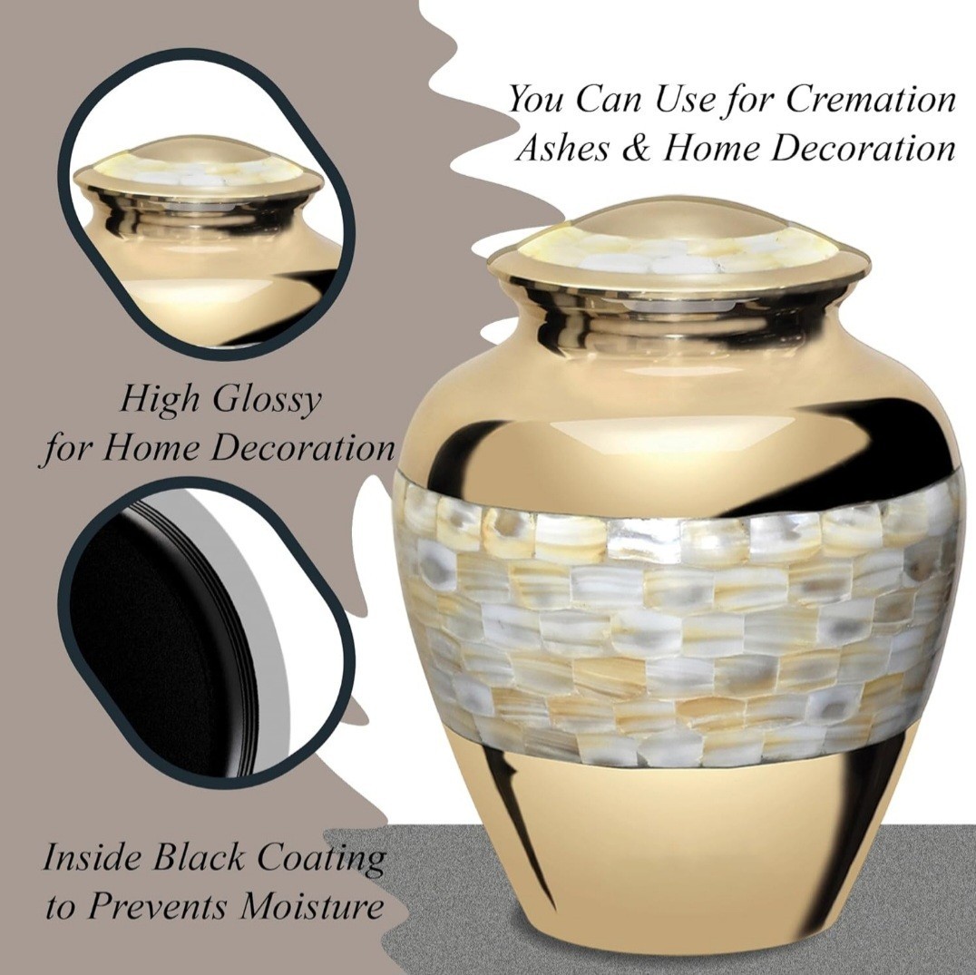 Forever URNS |Large Urn for Ashes Adult Male & Female| Memorial Gifts, Ashes Kee