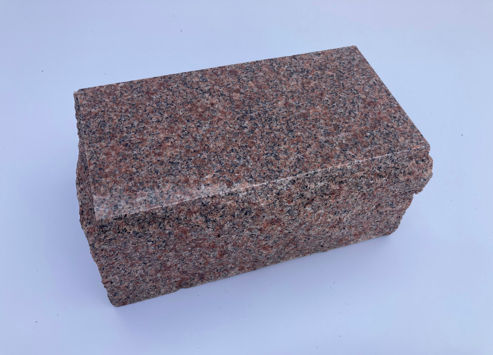 Granite Custom Engraved Footstone Cemetery Funeral Morning Rose 4x8x4″