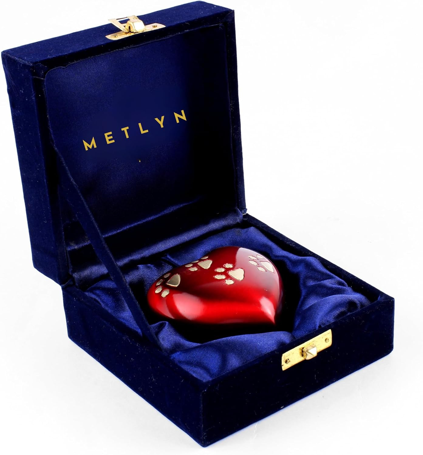 Pet Urn Heart – Small Urns for Human Ashes Keepsake – Cremation Urn for Ashes Ad