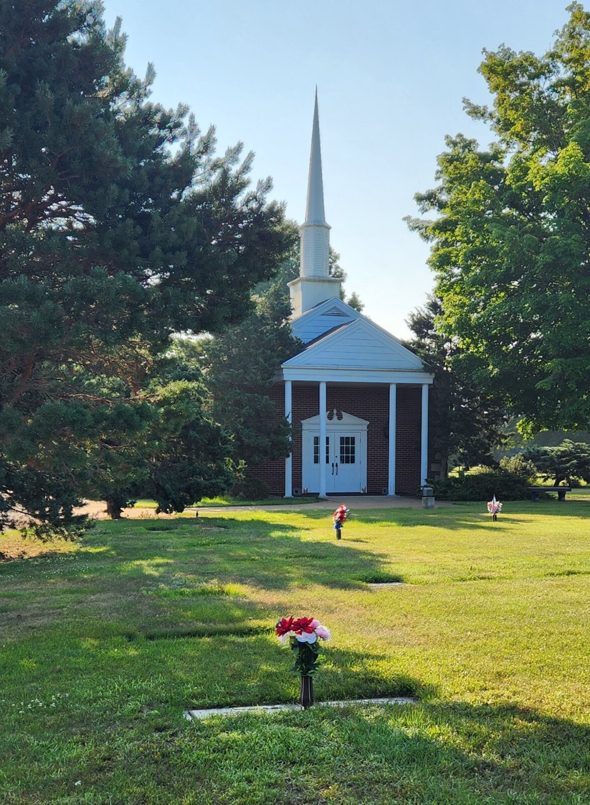 Single cemetery plot for 2 adults for sale in Niles, MI