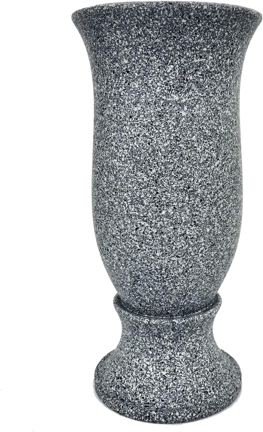 Grave Decorations for Cemetery Vase for Flowers with Stakes and Floral Foam, …