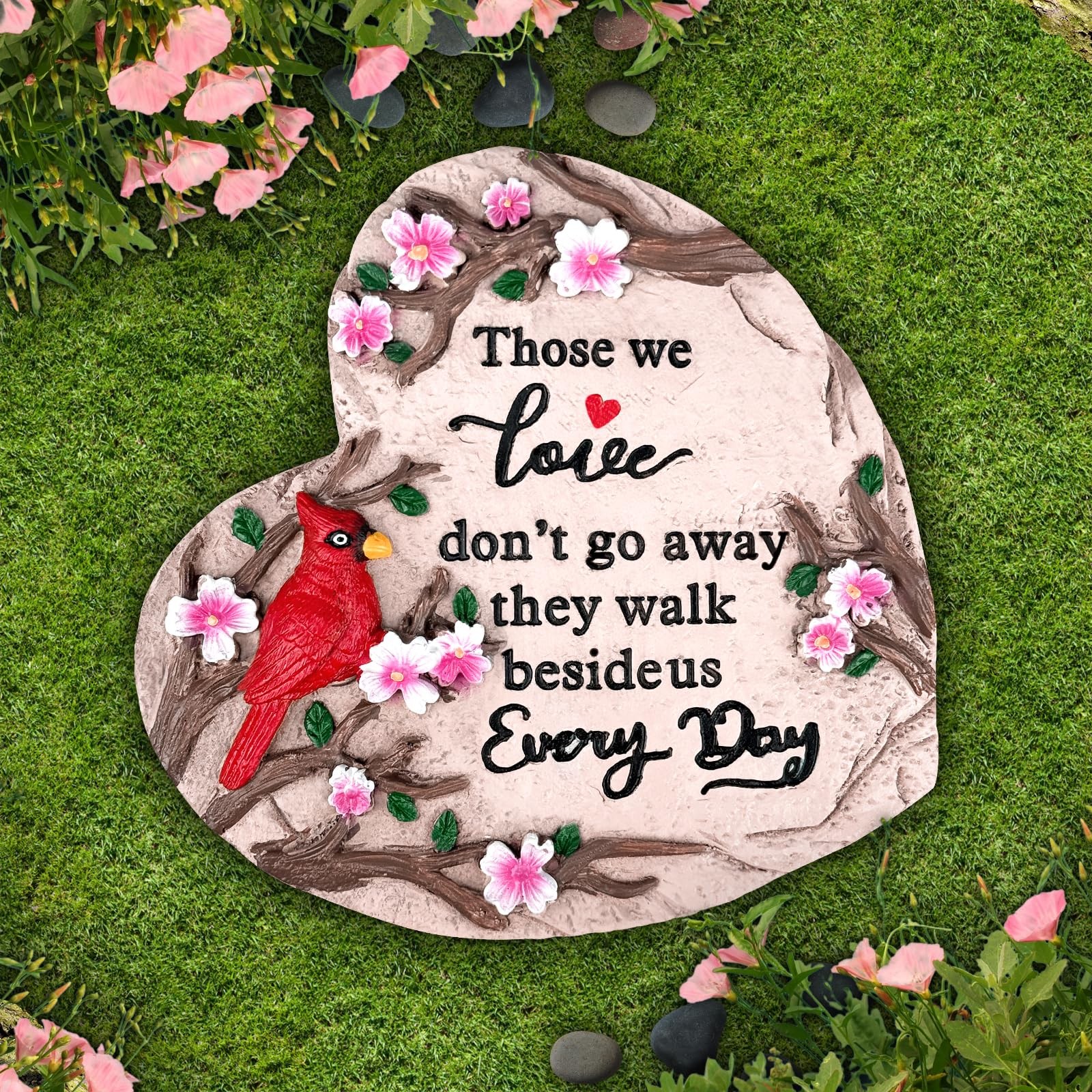 Sympathy Gifts for Loss of Loved One, Memorial Garden Stones in Memory of Lov…