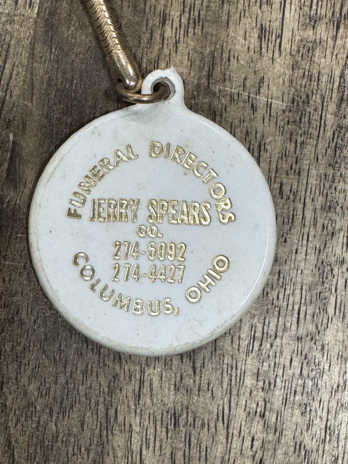 3 Funeral Director Key Chains Columbus Ohio