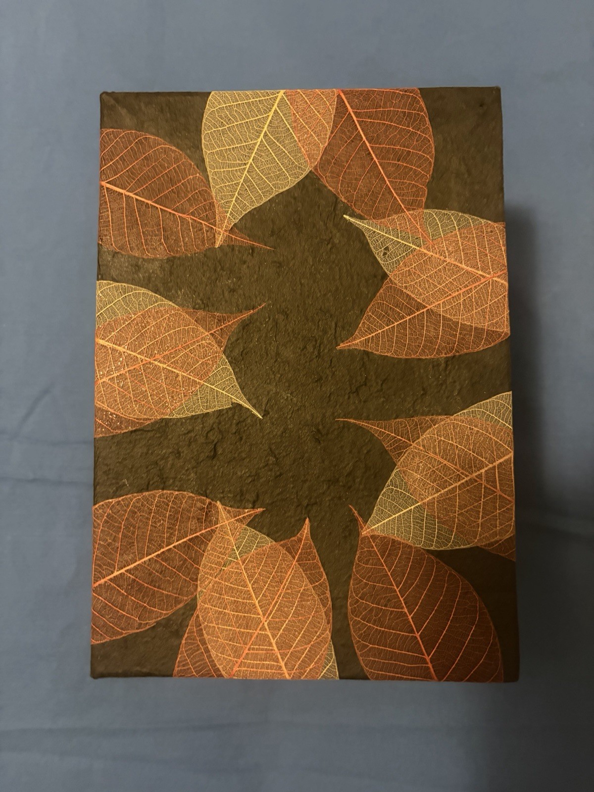 Biodegradable Natural Urn Black Leaf Box Ashes Funeral Autumn Eco Friendly Adult