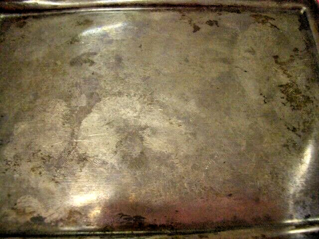 VINTAGE 1862 VICTORIAN FUNERAL CASKET COFFIN PLAQUE PLATE – 5″ x 3.5″