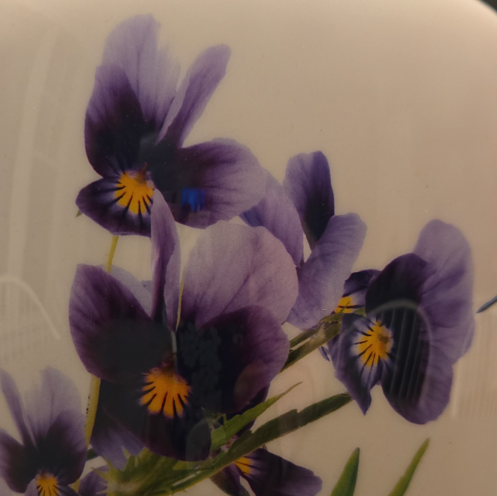 Smart Choice Metal Cremation Urn with Hummingbird and Purple Flowers