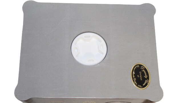 White Cremation Urn Vault w/ Photo & Laser Engraved Name Dates & Picture Emblem