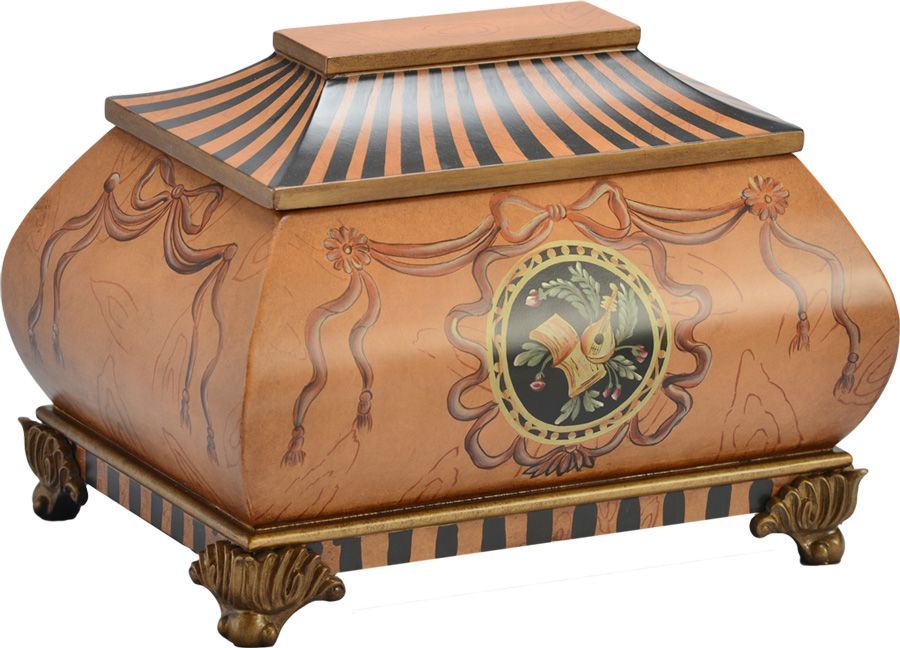 Large/Adult 200 Cubic Inch Salzburg Memory Box Funeral Cremation Urn for Ashes
