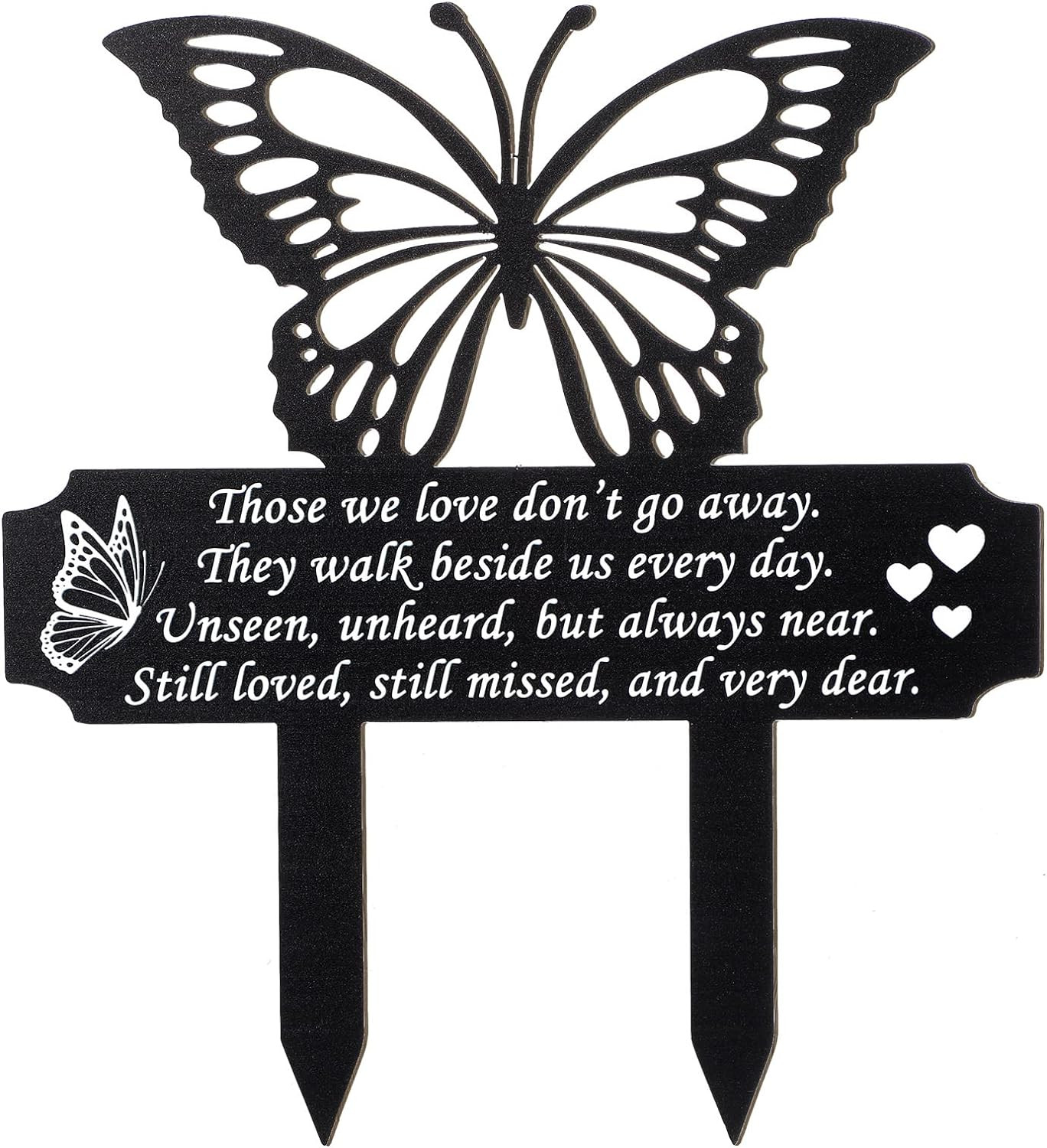 Cemetery Decorations for Grave, Butterfly Memorial Grave Markers, Memorial Gifts