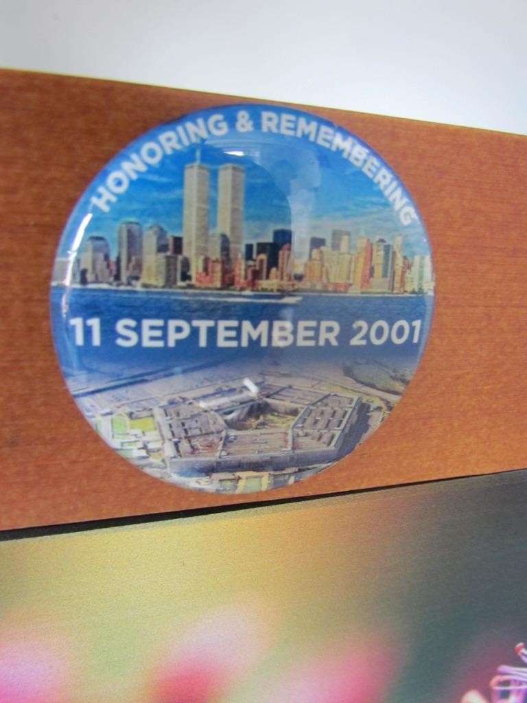 911 TWIN TOWERS PENTAGON Urn for Ashes Modern Wooden Adult Cube Black Brown
