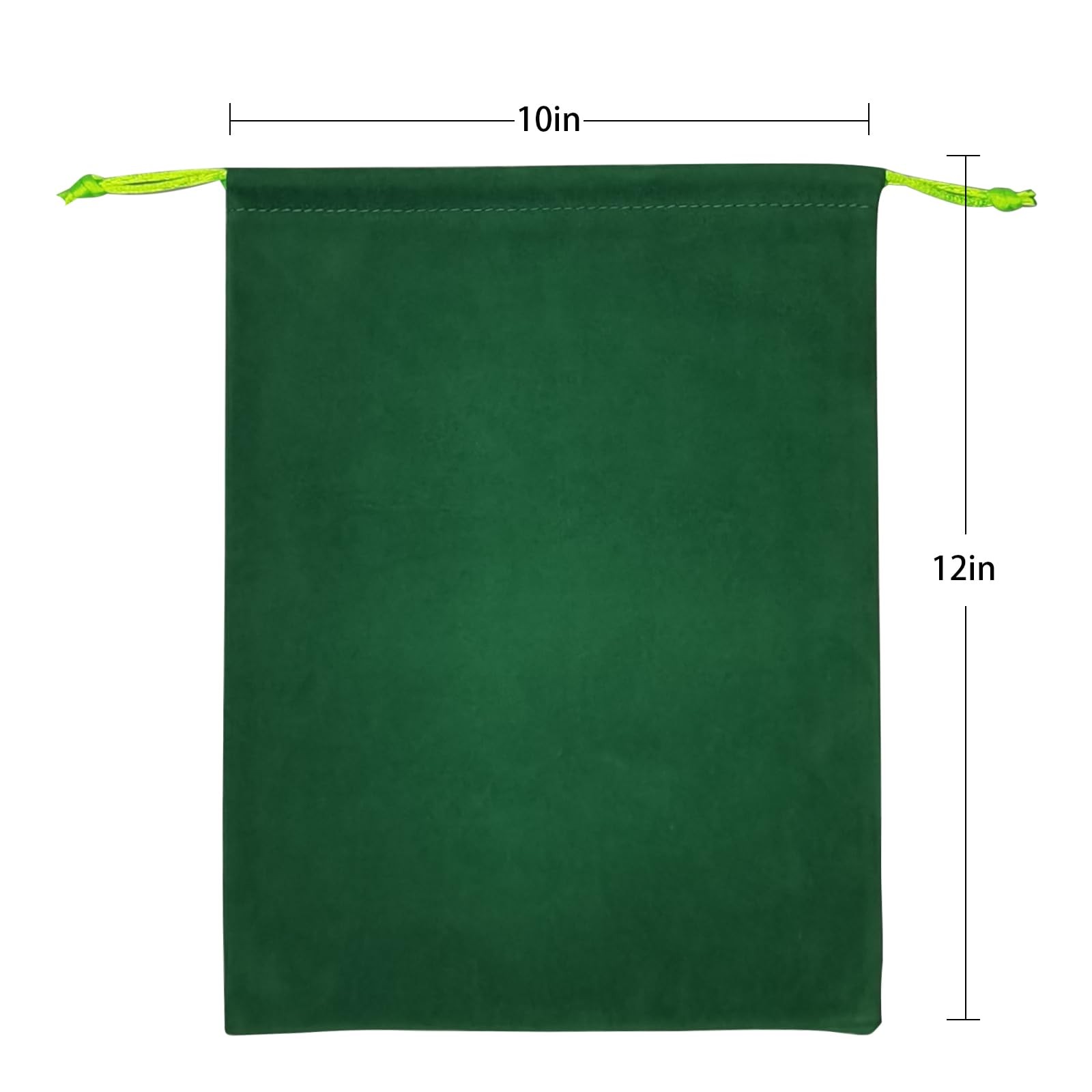 Green Velvet Cremains Urn Bag for Human Ashes – For Use Inside the Urn – Size…
