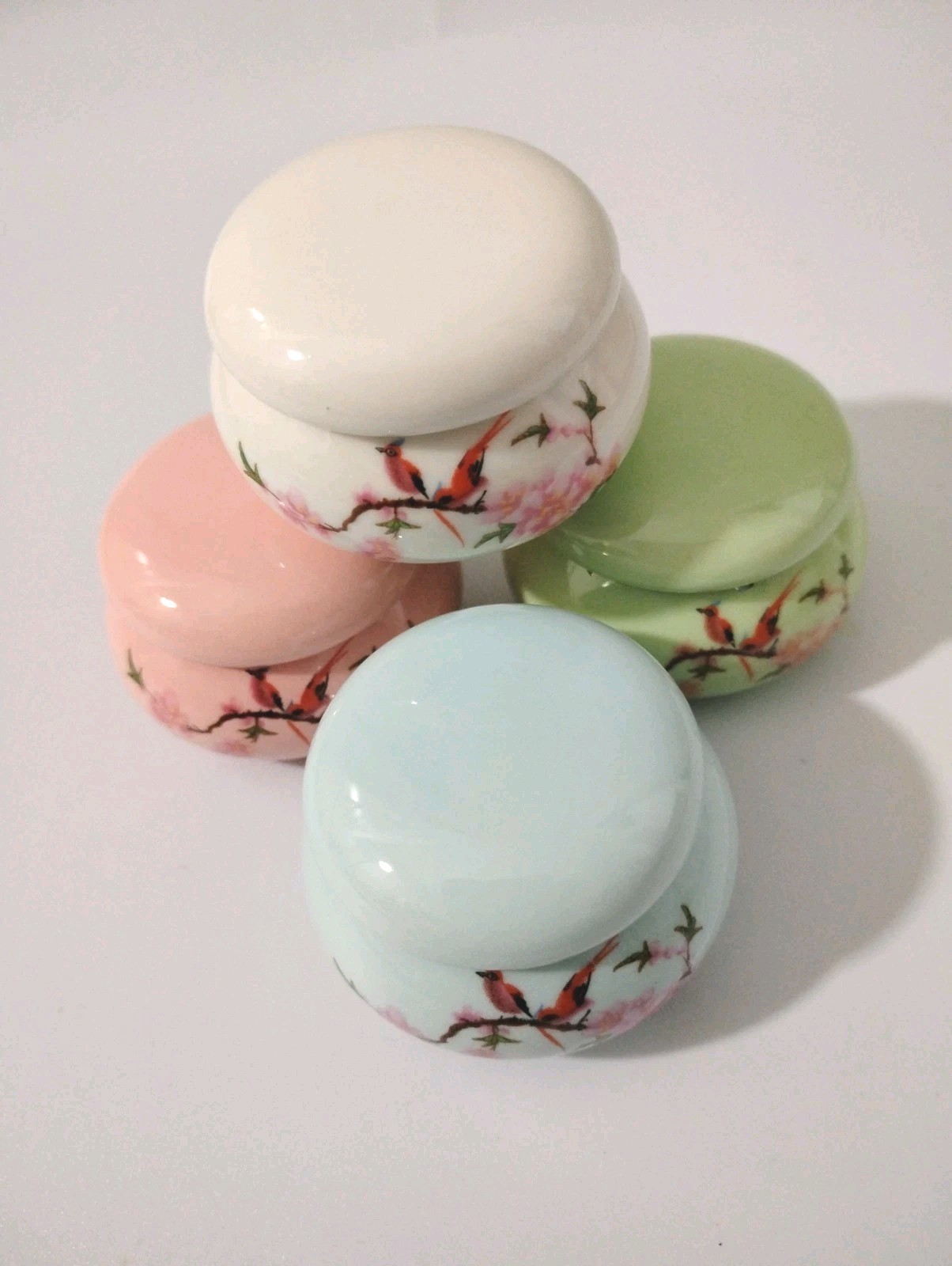 Mini Hummingbird Urns for Human Ashes Set of 4 – Small Keepsake Cremation Urn