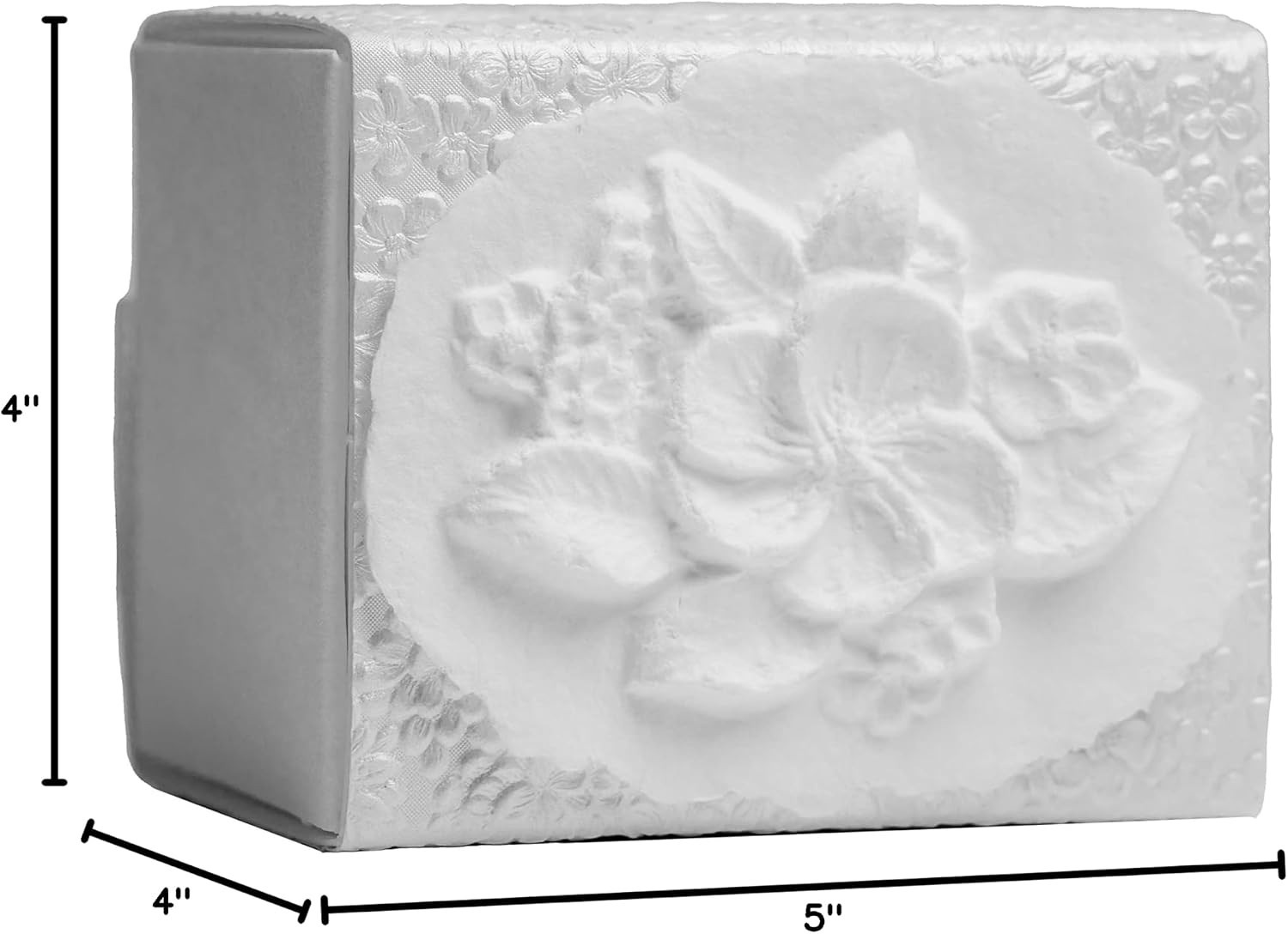 Biodegradable Burial Urn Box for Human Ashes by , Small