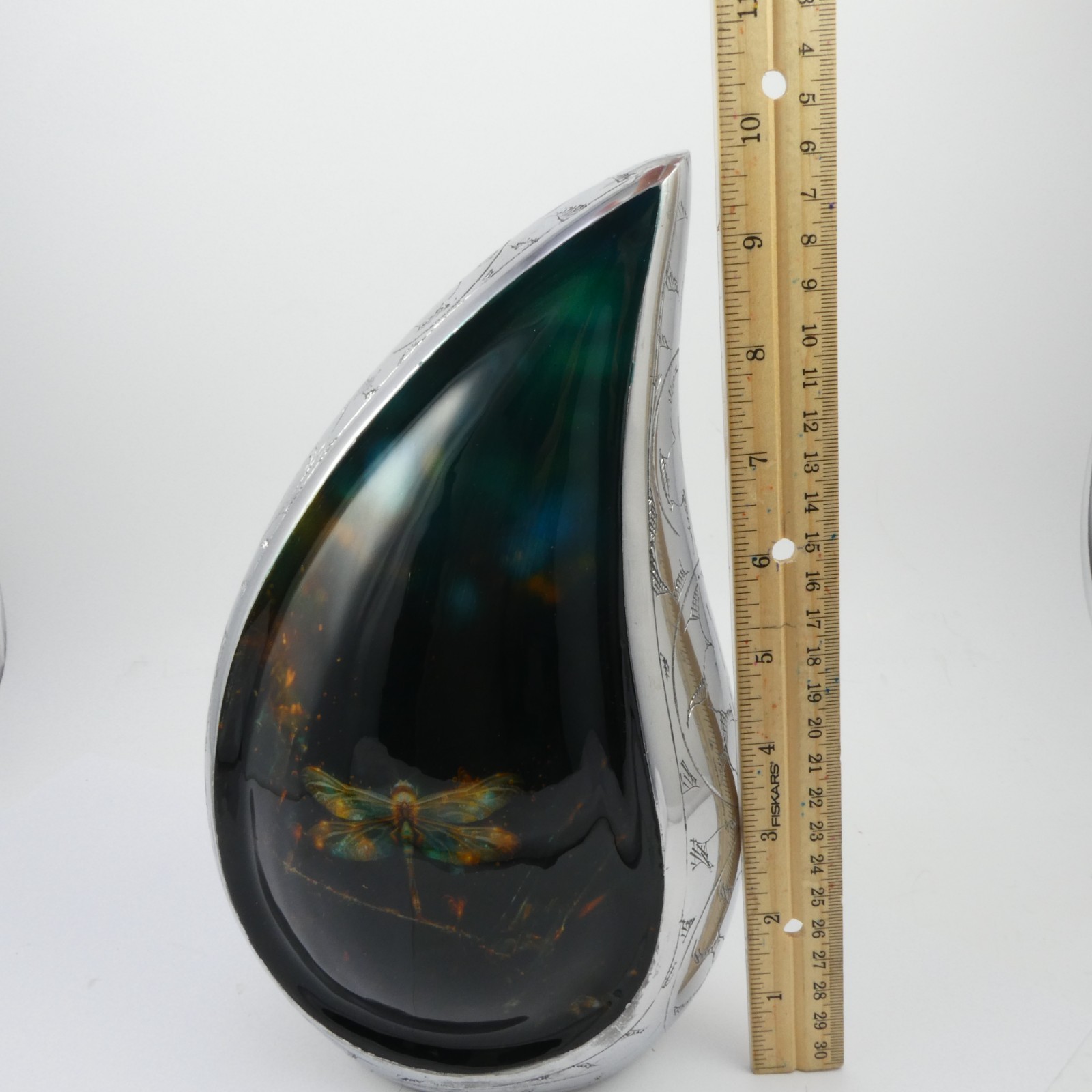Amber Luminescence Large Urns for Human Ashes Keepsake Velvet Bag 10 inch
