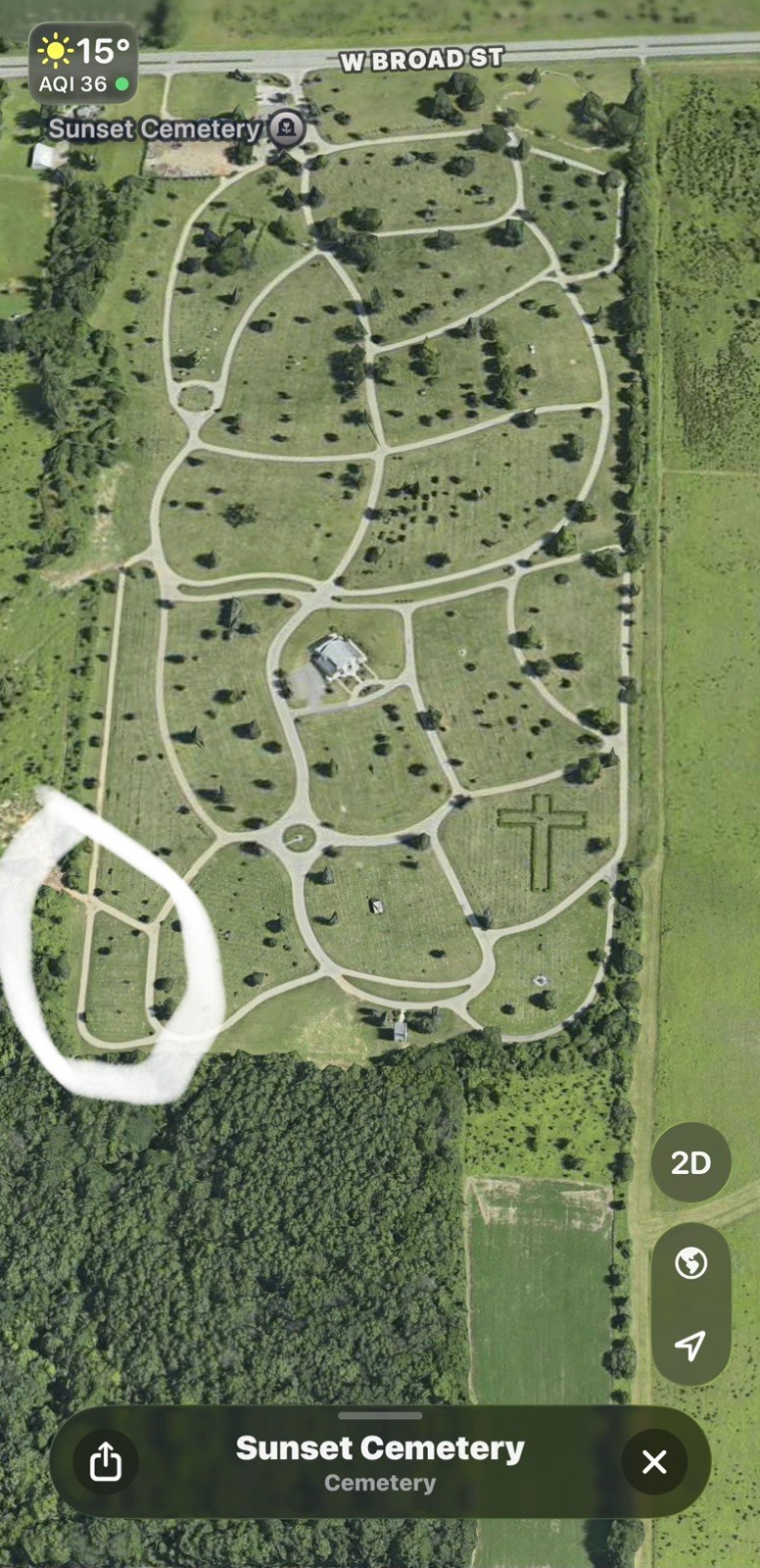 Plot for sale at Sunset Cemetery In Galloway, Ohio