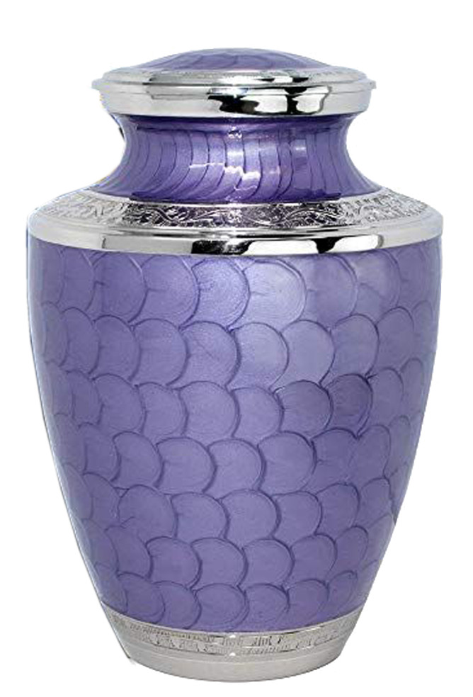 Majestic Extra Large Lavender Urn for Human Ashes for Human Up to 200 lbs-