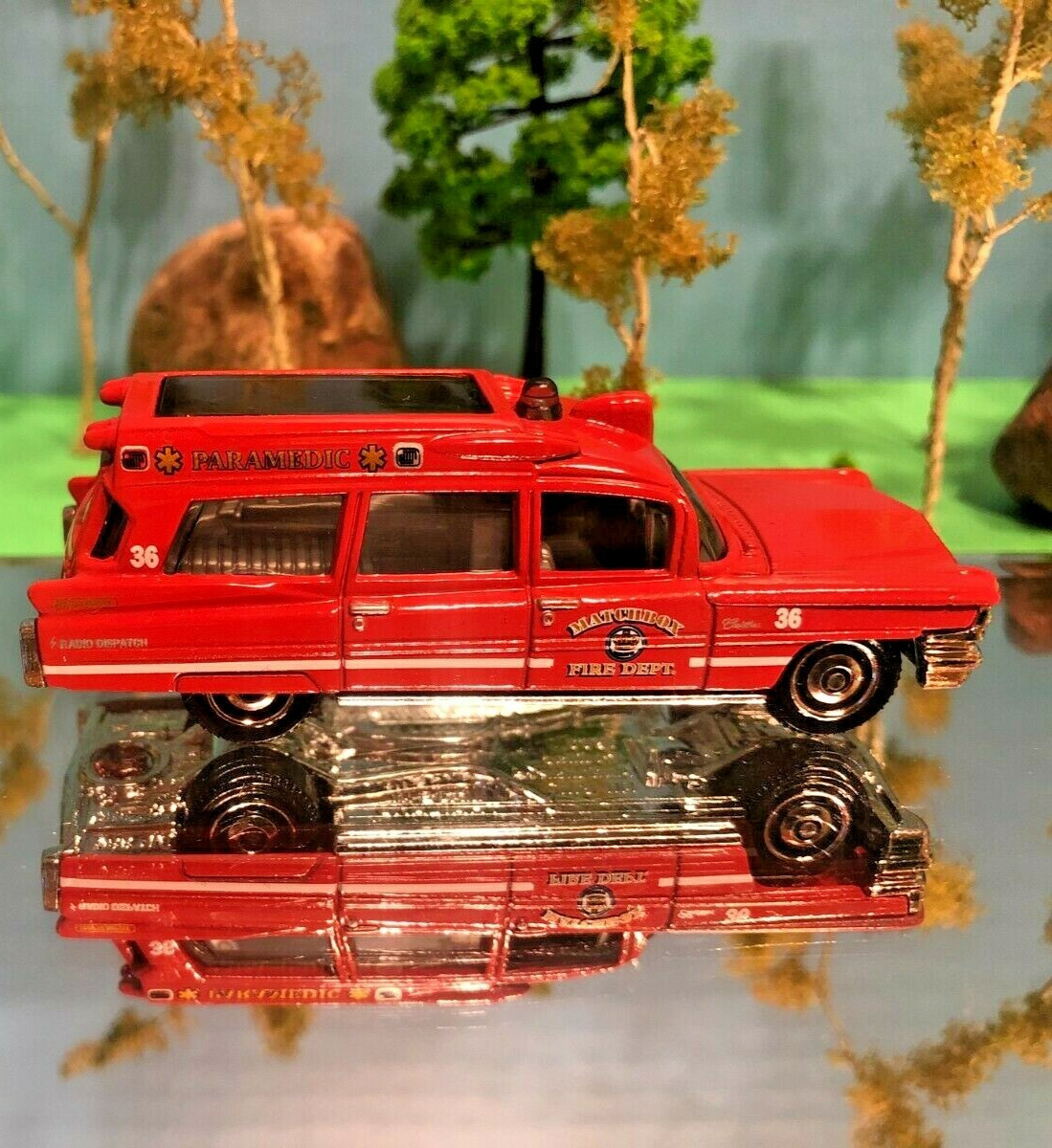 Hearse, Funeral, 1963 Cadillac, Ghoulish, Ambulance, Paramedic, Squad 36, Fire