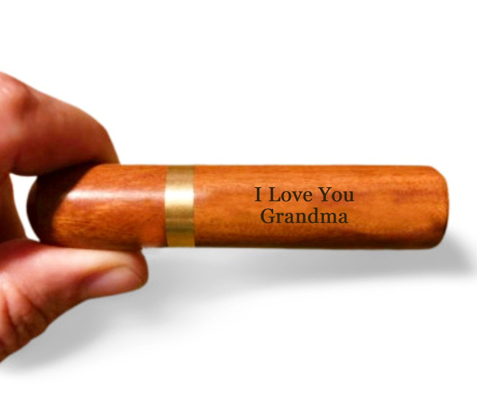 Beautiful Rosewood Cremation Urn / Scattering Tube – LASER ENGRAVED AS SHOWN