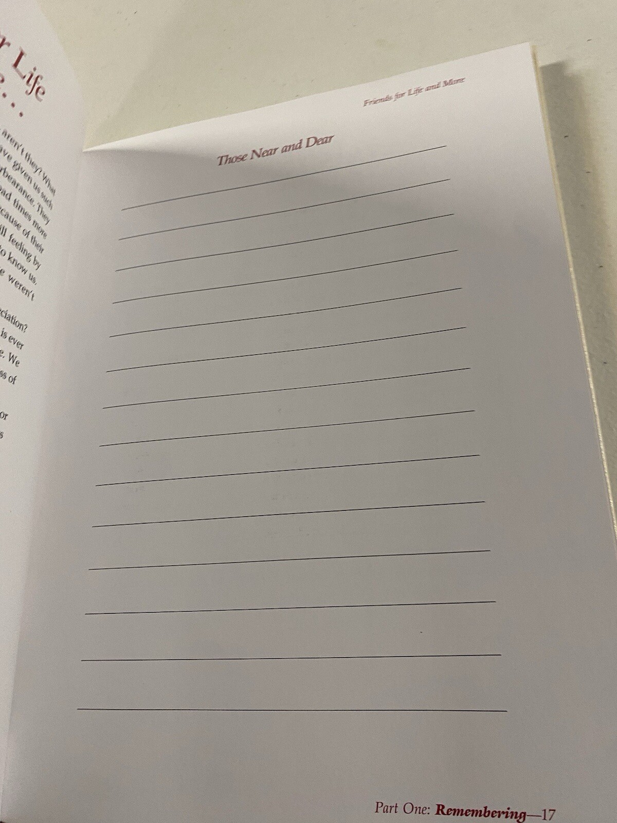Beyond This Day The Way Of Hope Death Memorial Bereavement Death Book NEW CREAM