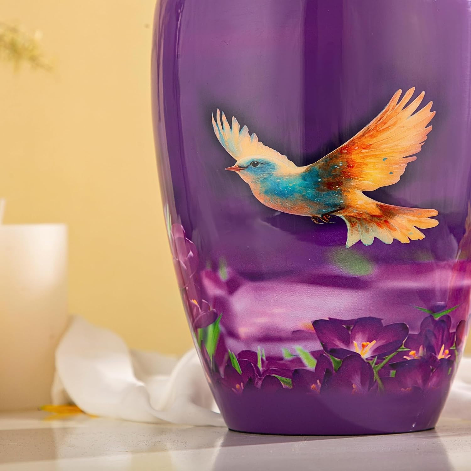 Cremation Urn for Human Ashes – Adult Urn for Men or Women up to 200Lbs – Memori