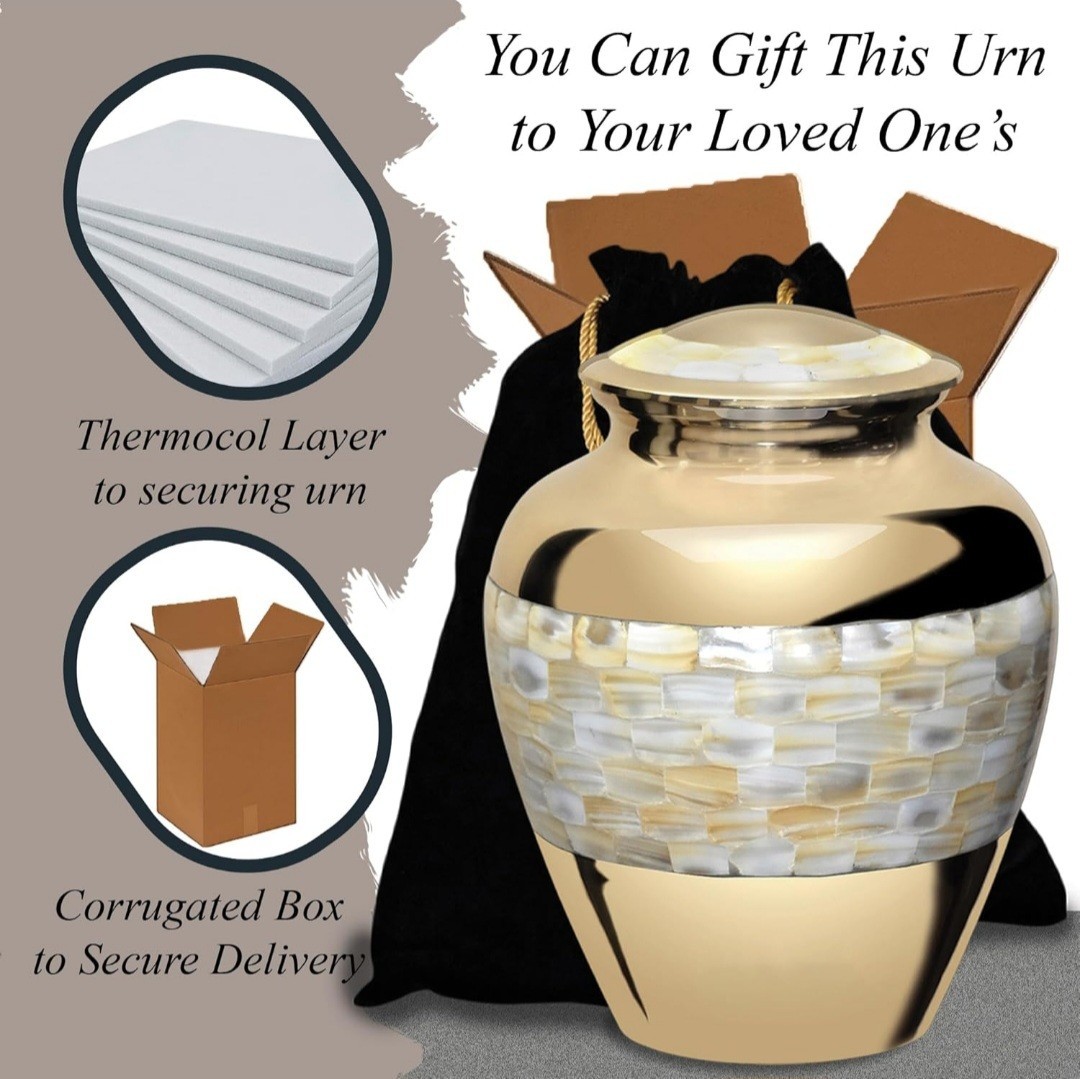 Forever URNS |Large Urn for Ashes Adult Male & Female| Memorial Gifts, Ashes Kee
