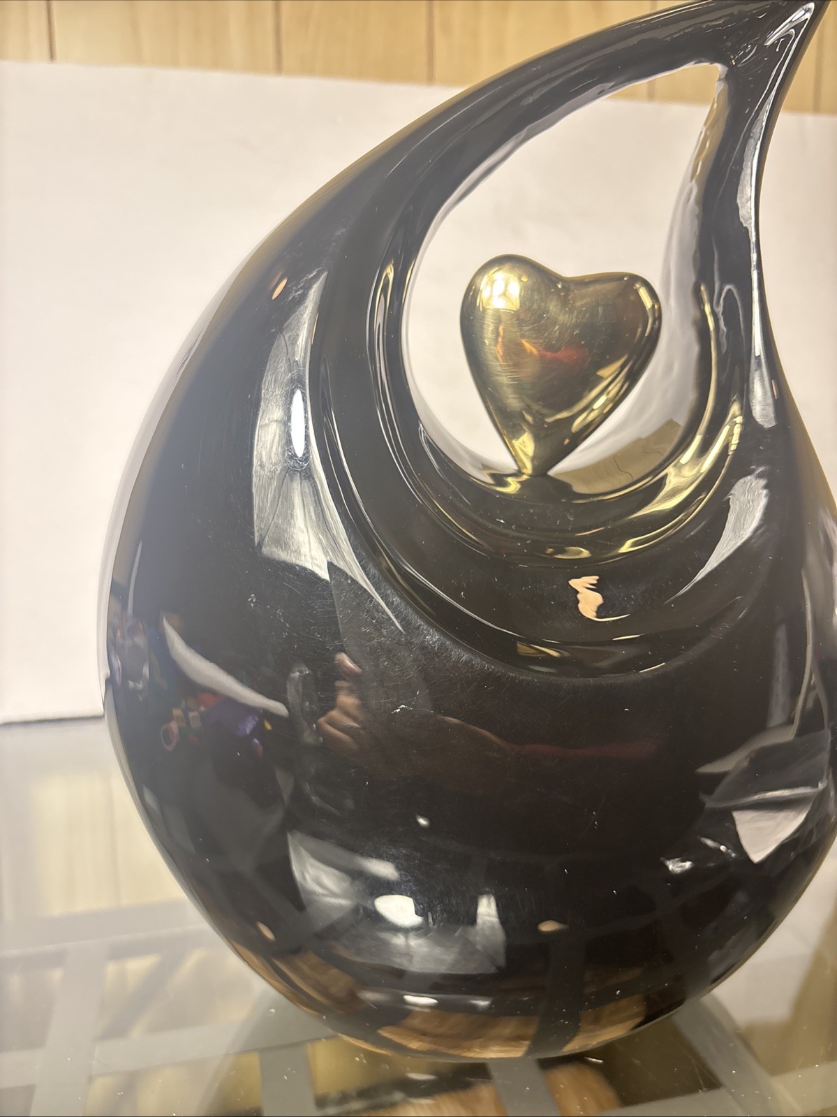 Heart of Love Cremation Urn for Human Ashes