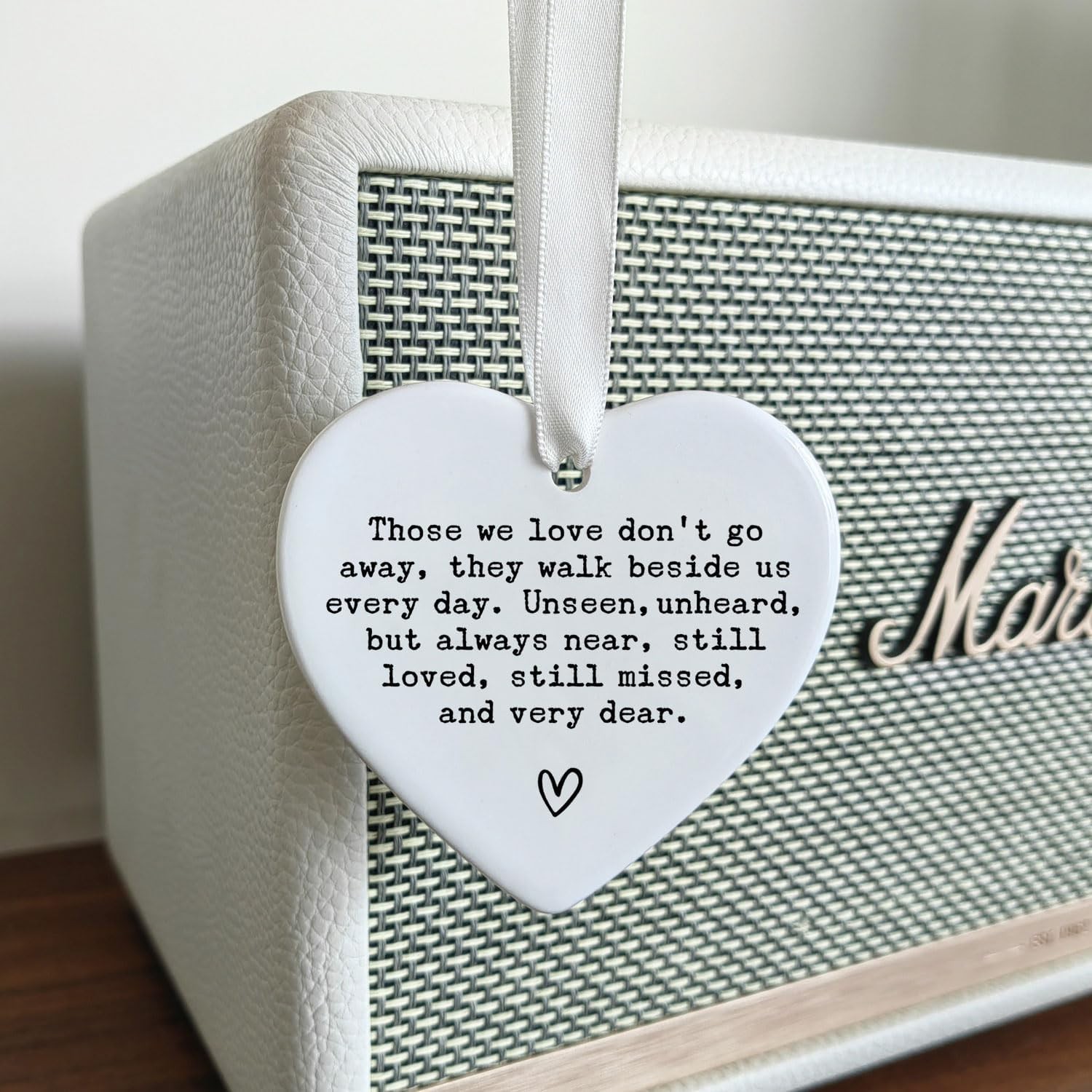 Memorial Gifts for Loss of Loved One, Sympathy Heart Ornament “Those We Love
