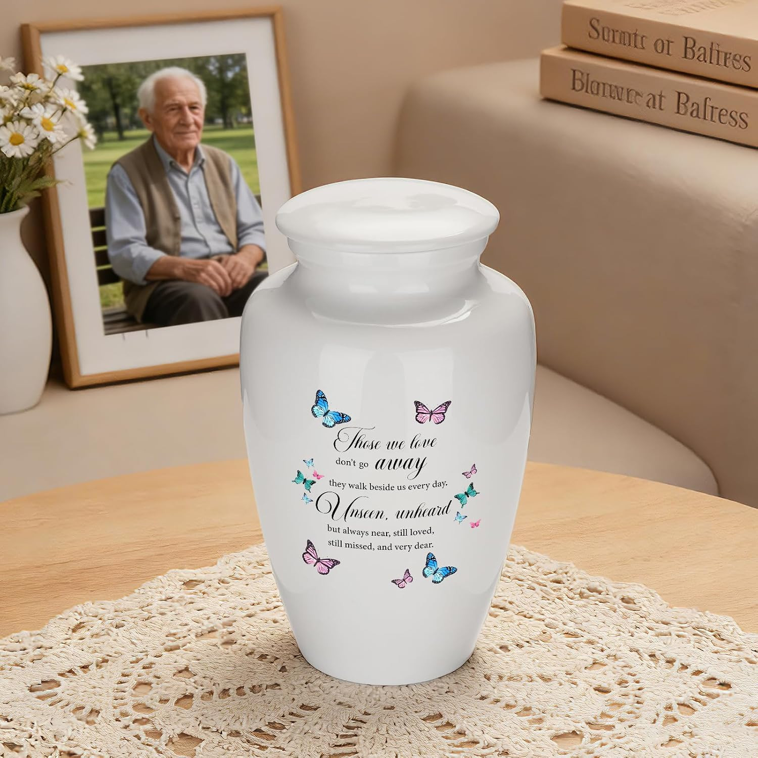 Urns for Human Ashes Decorative Urns for Adult Ashes Ceramics Cremation Urns for