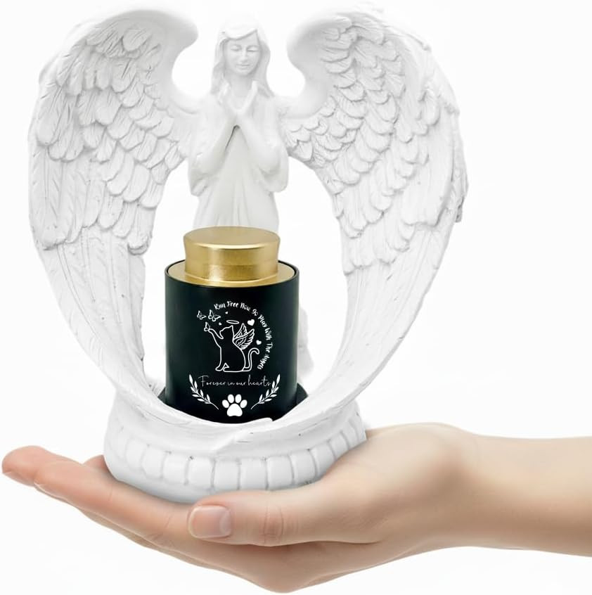 Small Keepsake Urns for Ashes Pets/Dogs/Cats, Mini Memorial Cremation My Guardia