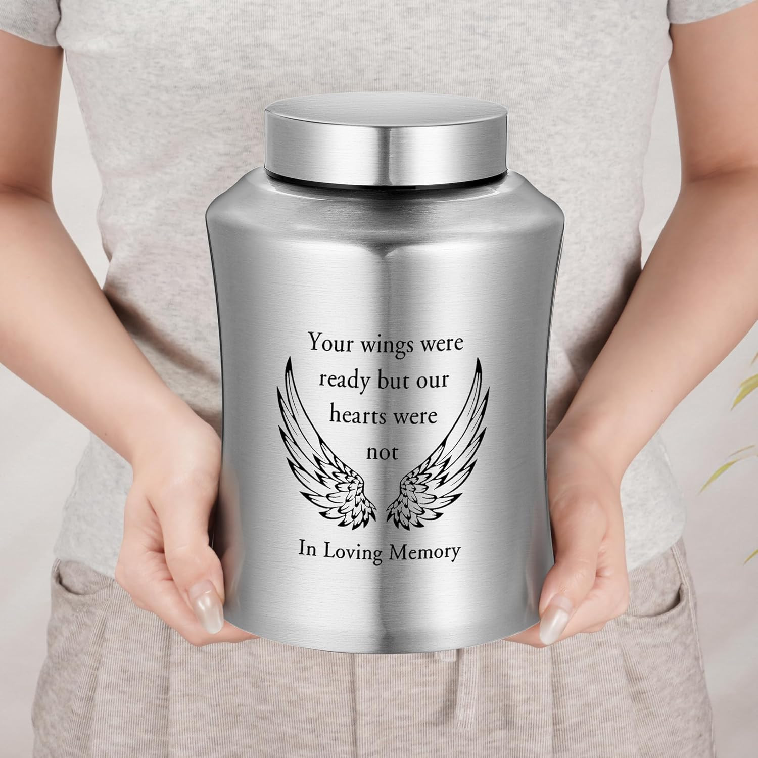 Cremation Urns for Human Ashes Adult Male and Female, Memorial Decorative Burial