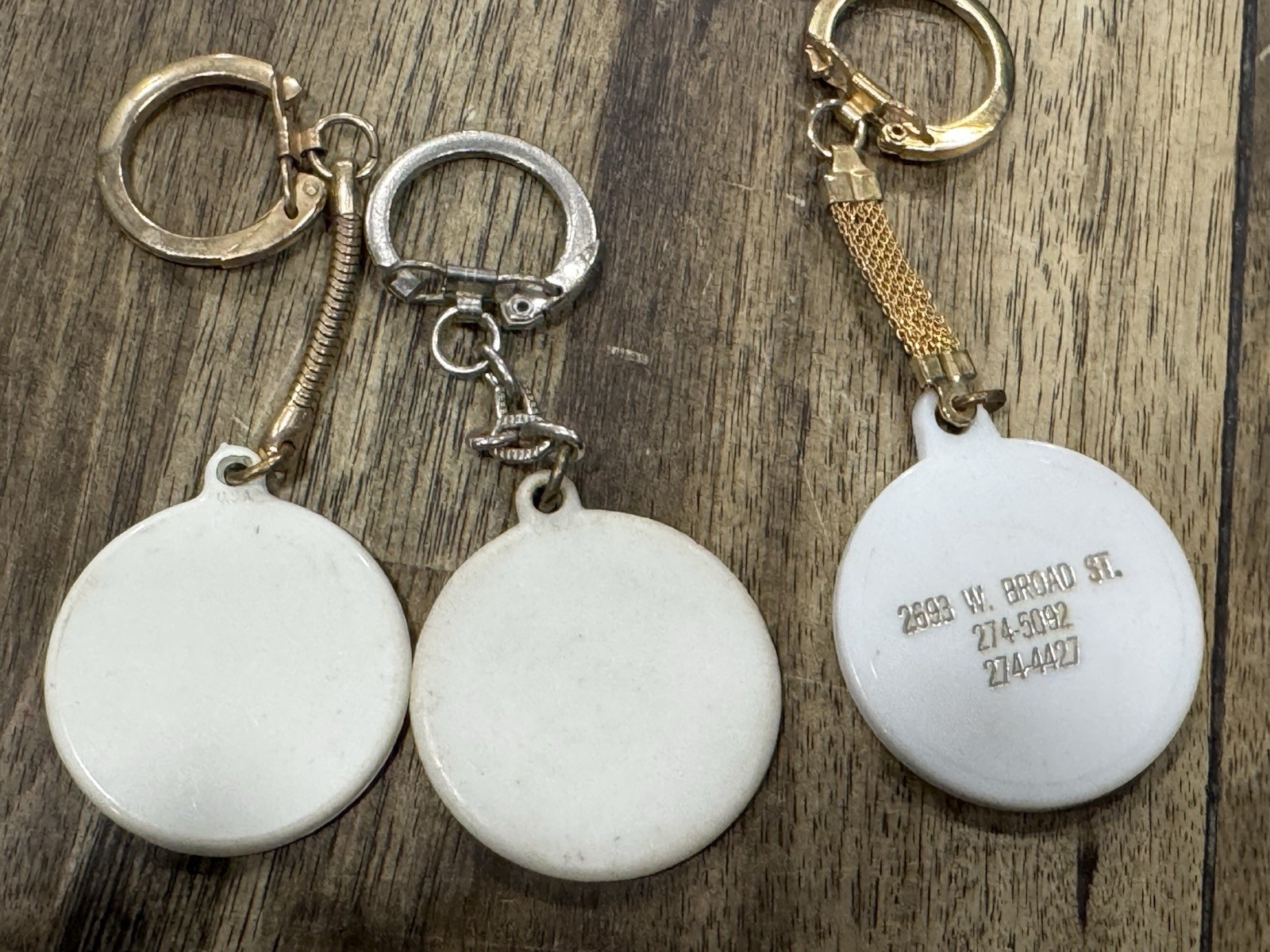 3 Funeral Director Key Chains Columbus Ohio