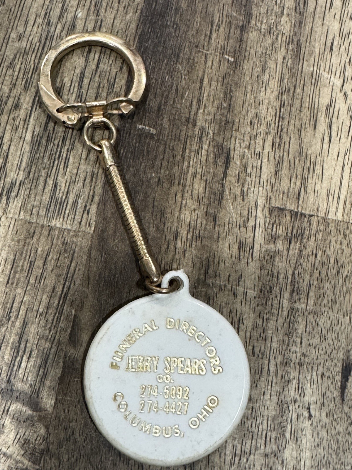 3 Funeral Director Key Chains Columbus Ohio