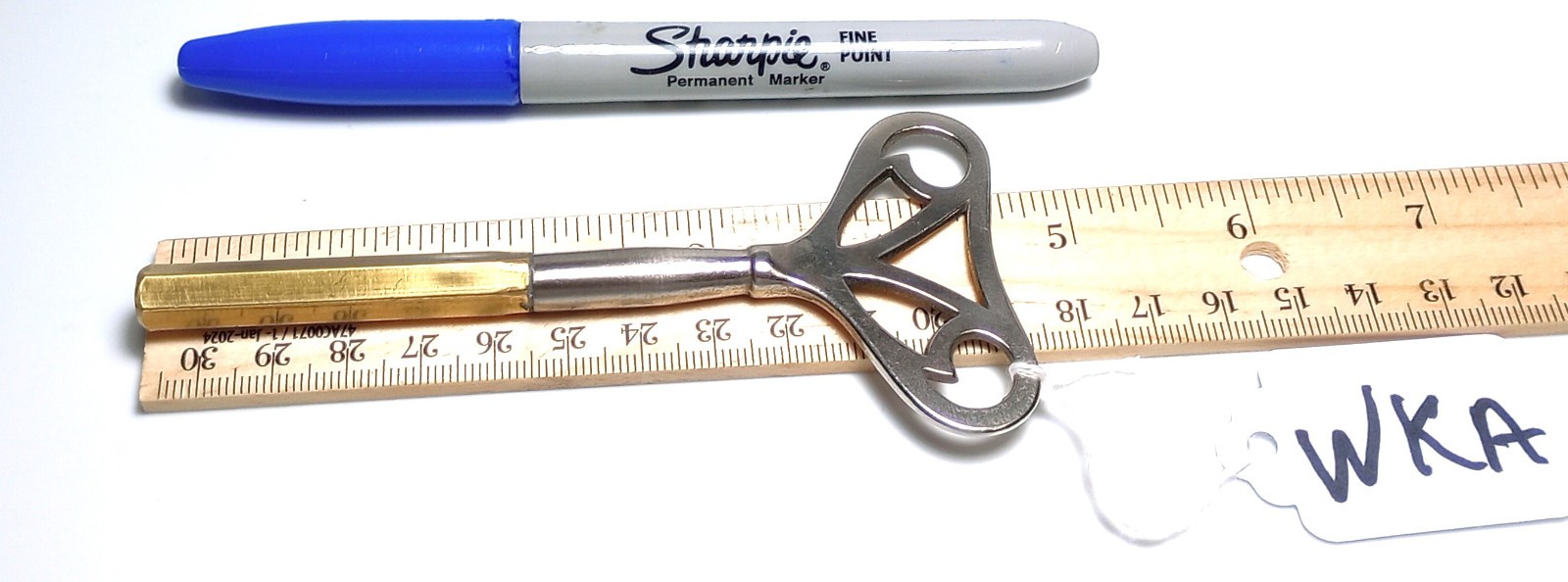 Pocket Casket Winding Key / Coffin Key