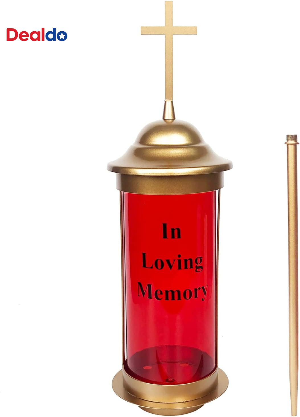 In Loving Memory Metal Crosses for Grave Cemetery Decorations for Grave Cemetery