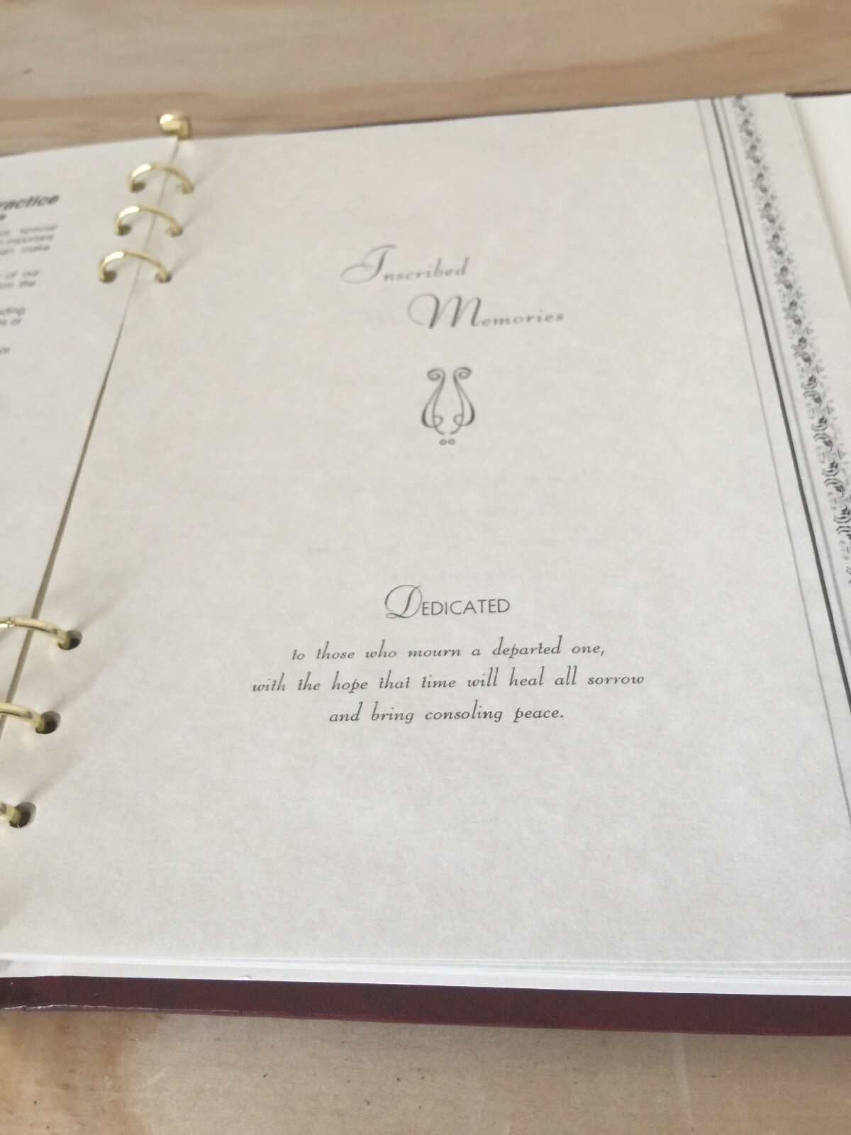 In Memory Funeral Memorial Service Register Guest Tribute Moore’s Chapel