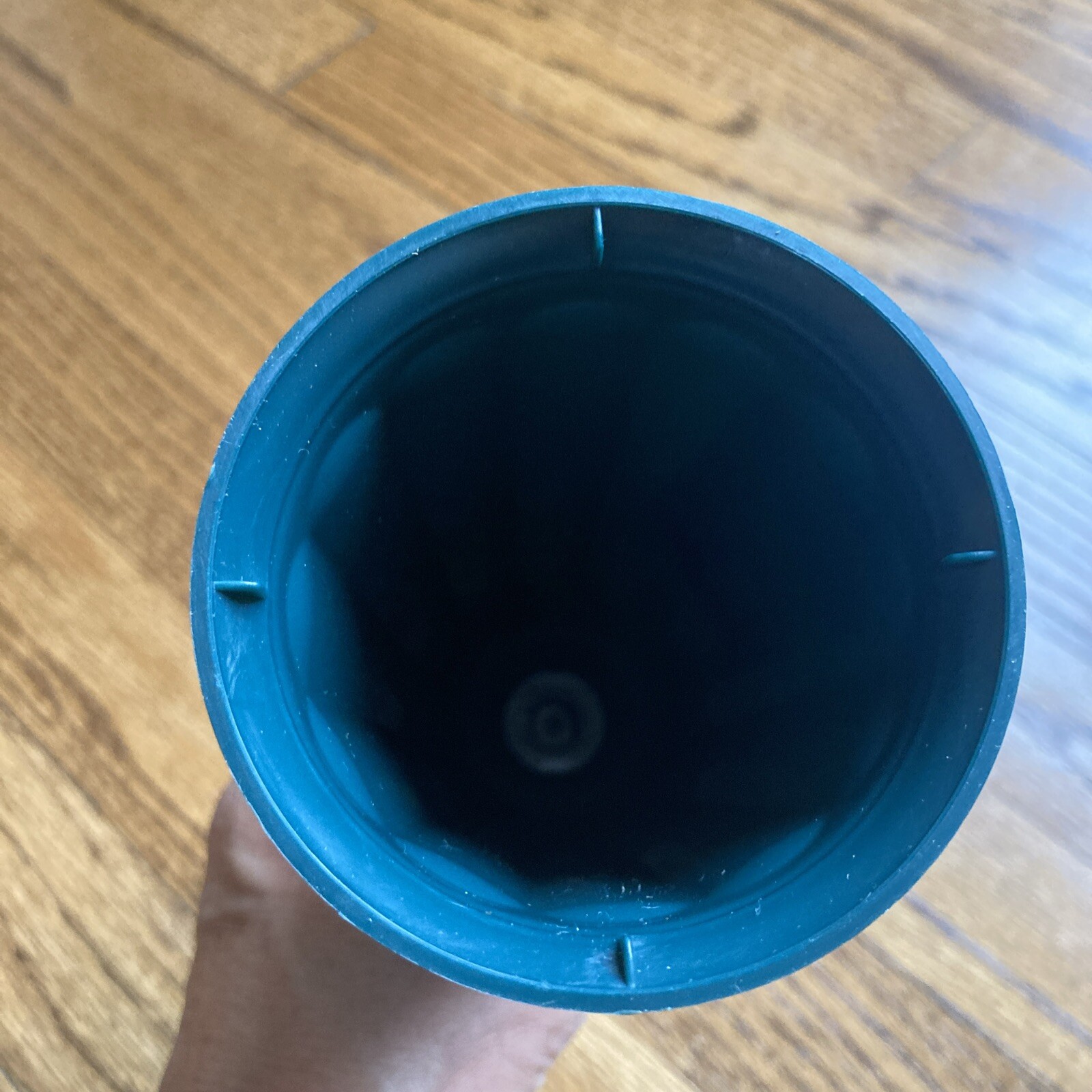 Lot of 2, 7inch Plastic Cemetery Vases with Detachable Ground Spike