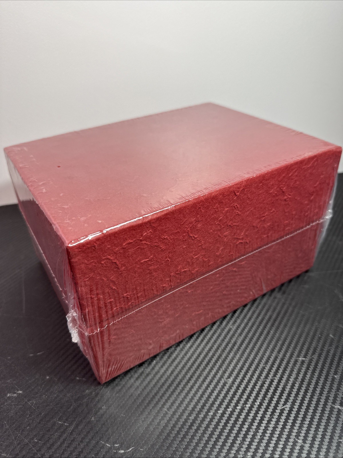 New Source Biodegradable Water Burial Red Box Urn Handmade 9x7x5