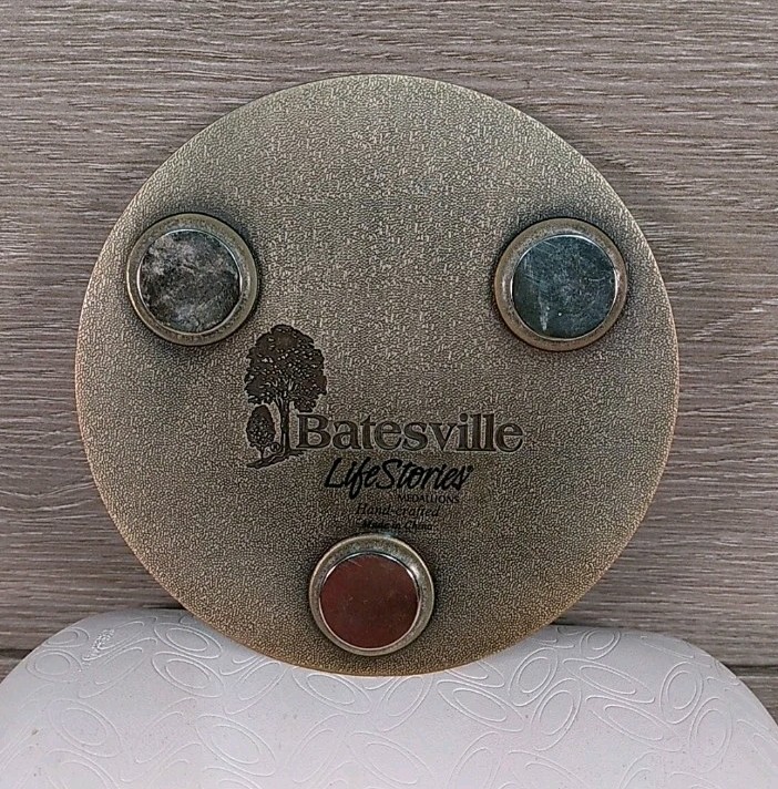 Batesville Remembrance Lifestories Bronze Medallion Beloved Husband Magnetic