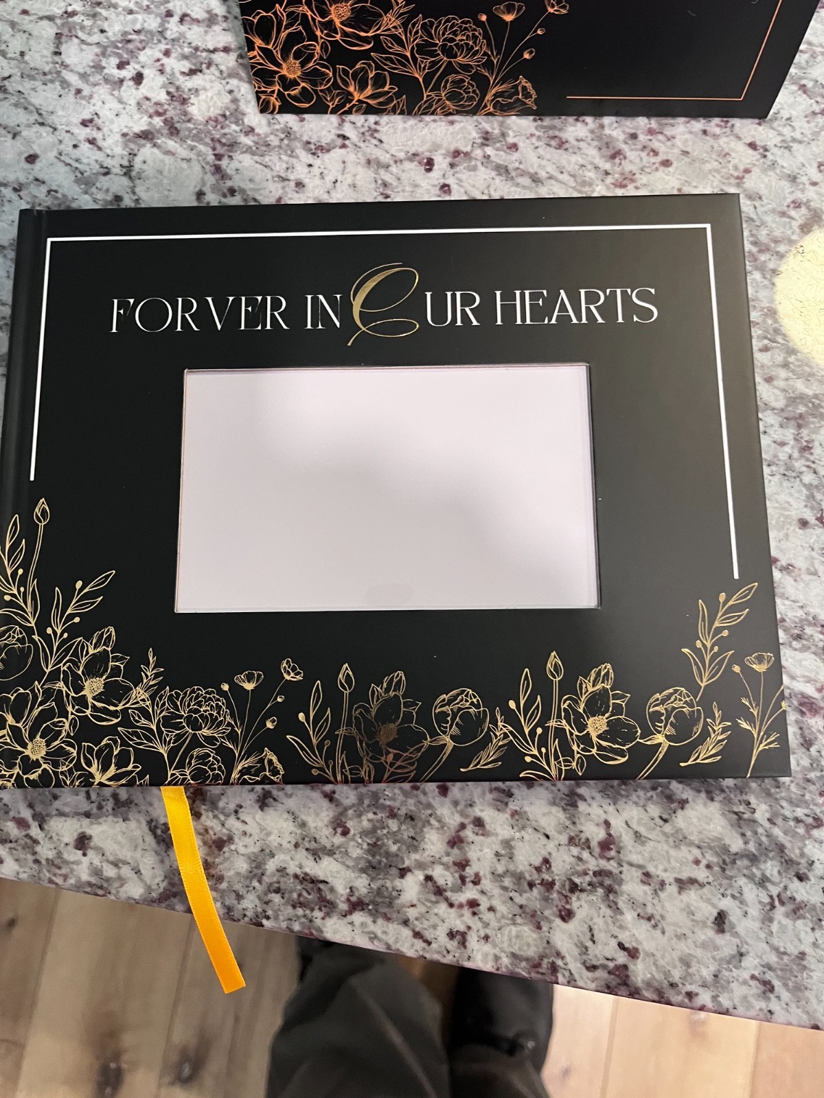 New Ayotaa In Our Hearts Funeral Guest Book Photos Memorial Table Sign Keepsake