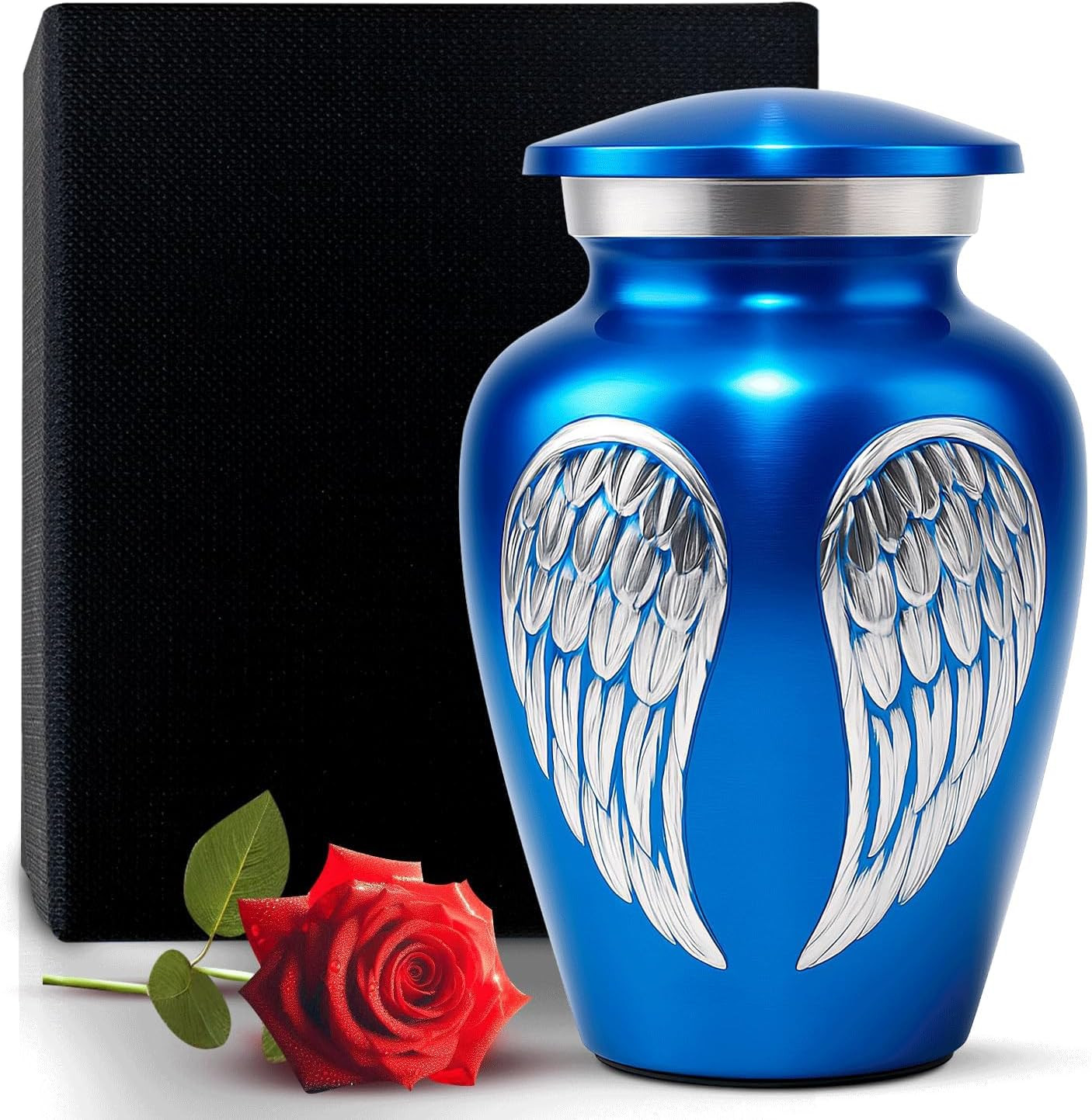 Small Urns for Human Ashes – Mini Urn for Ashes to Honor Loved Ones – Holds 3 Cu