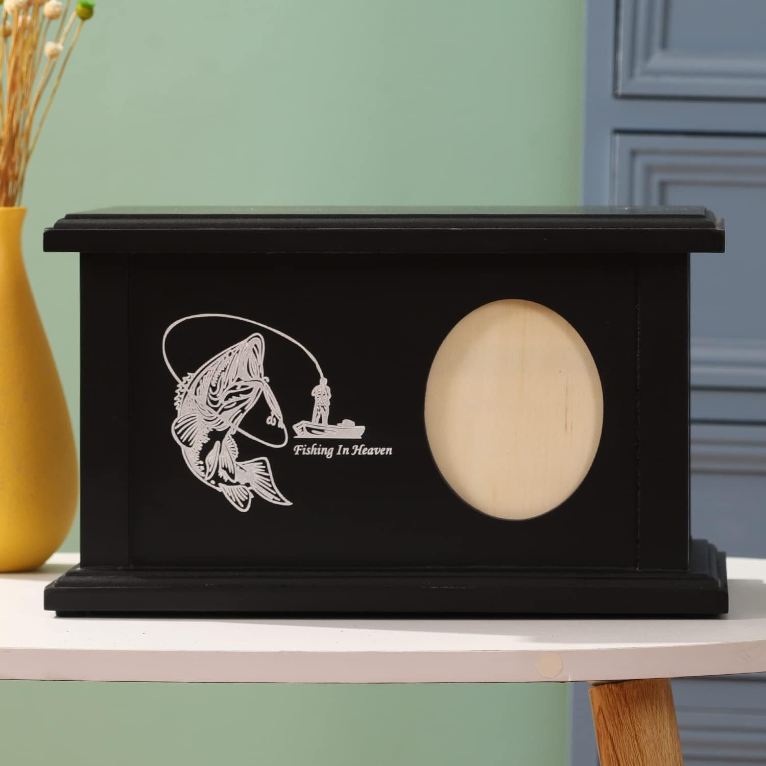 Wooden Urns for Human Ashes – Wood Cremation Urns Adult for Funeral, Burial or H