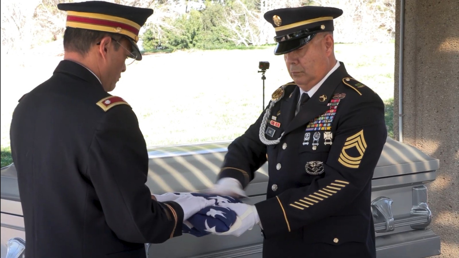 Premium Funeral US Flag, Veteran Military Honors Burial Internment 5×9.5