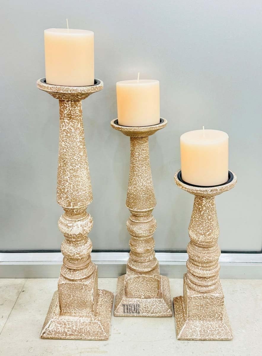Candlestick Holders 3pcs, Taper Candle Holders for Candlesticks, Valentines Day